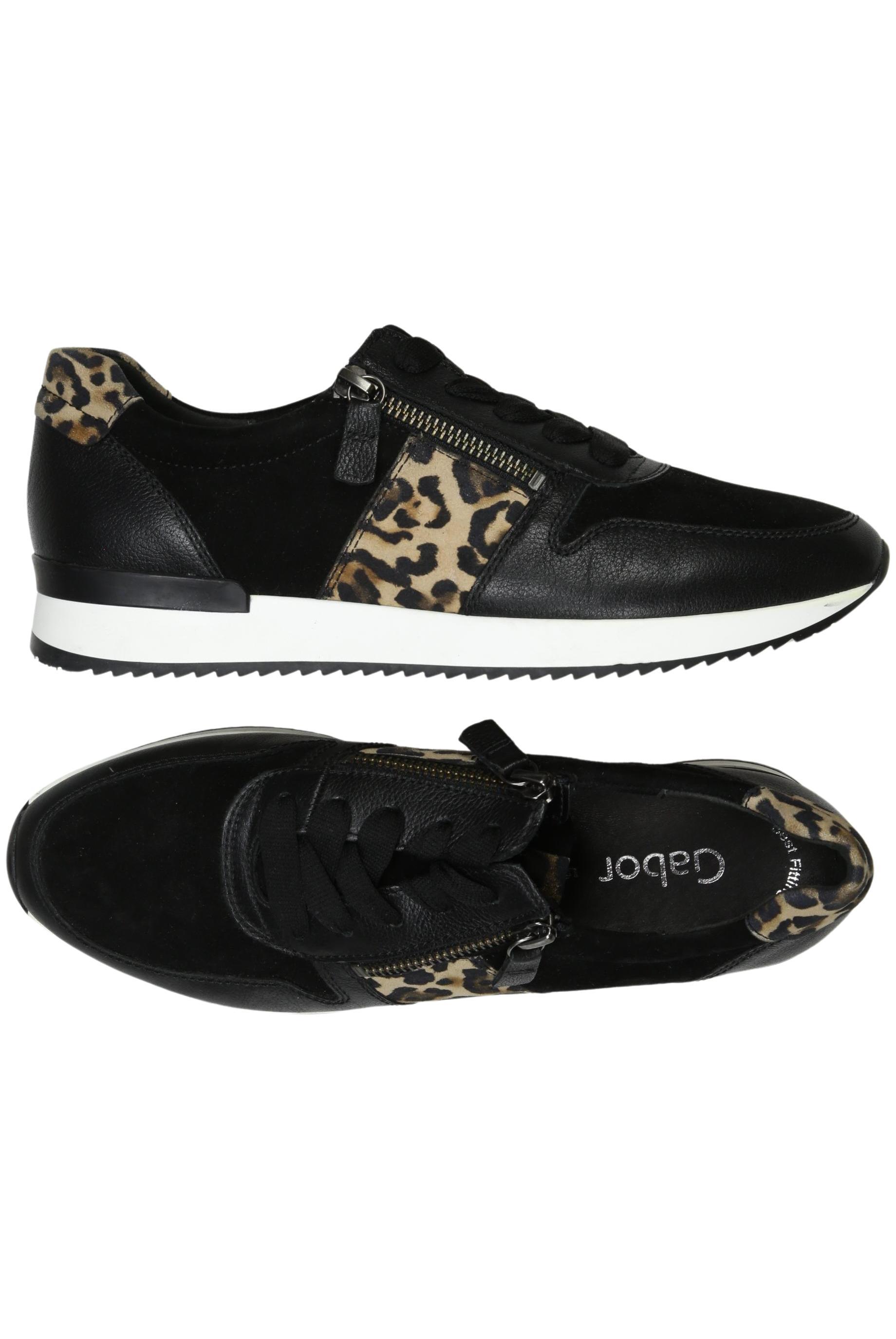 

Gabor Damen Sneakers, schwarz, Gr. 5