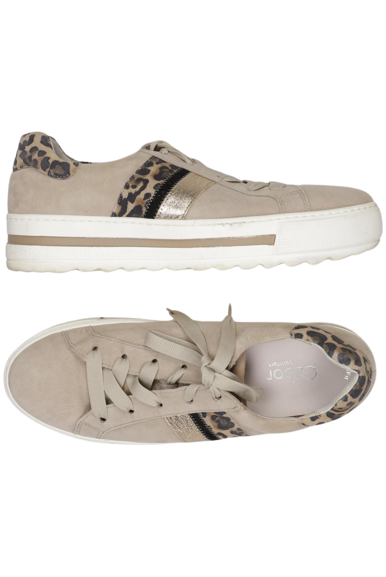 

Gabor Damen Sneakers, beige, Gr. 8