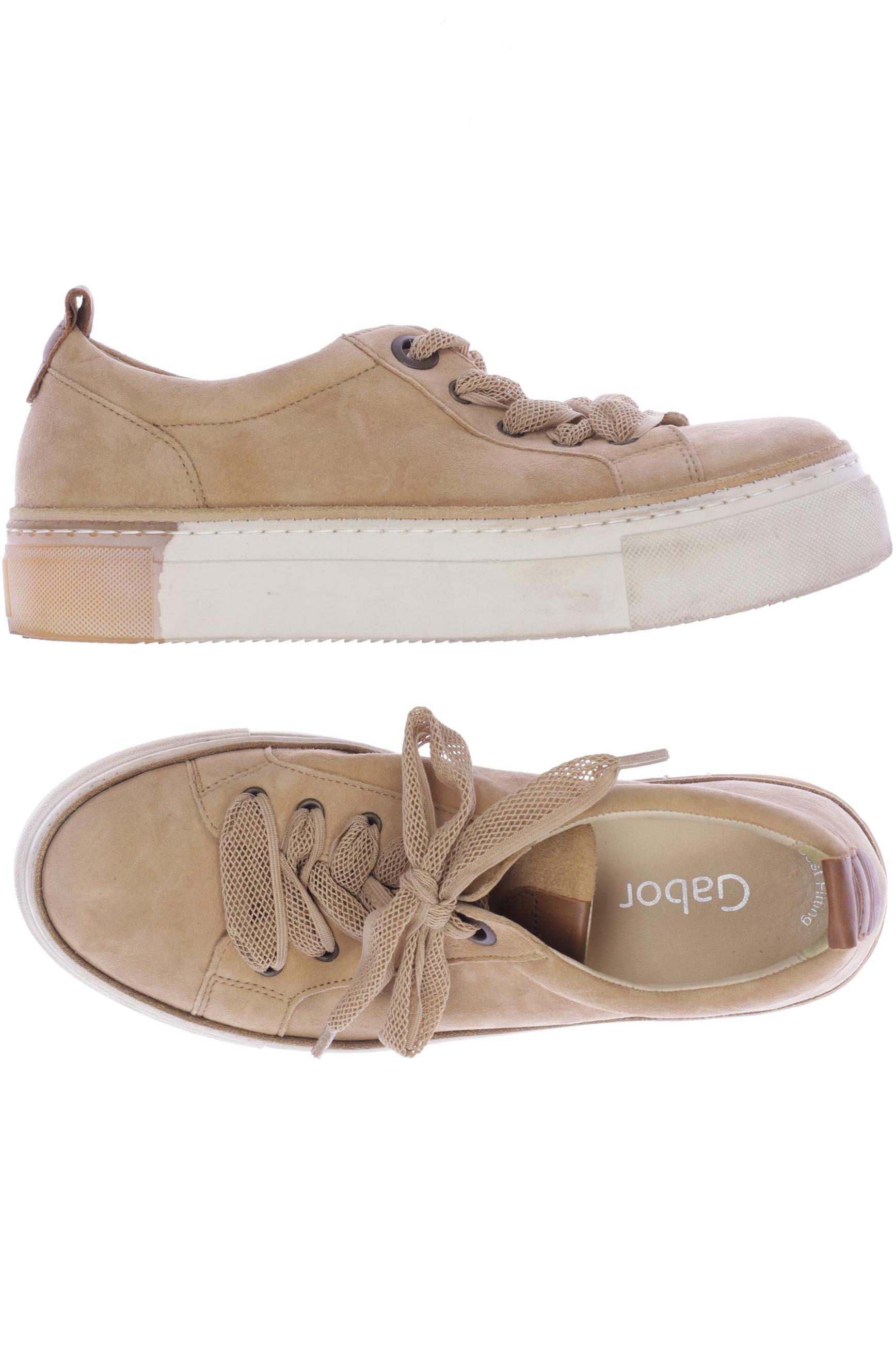 

Gabor Damen Sneakers, beige, Gr. 5