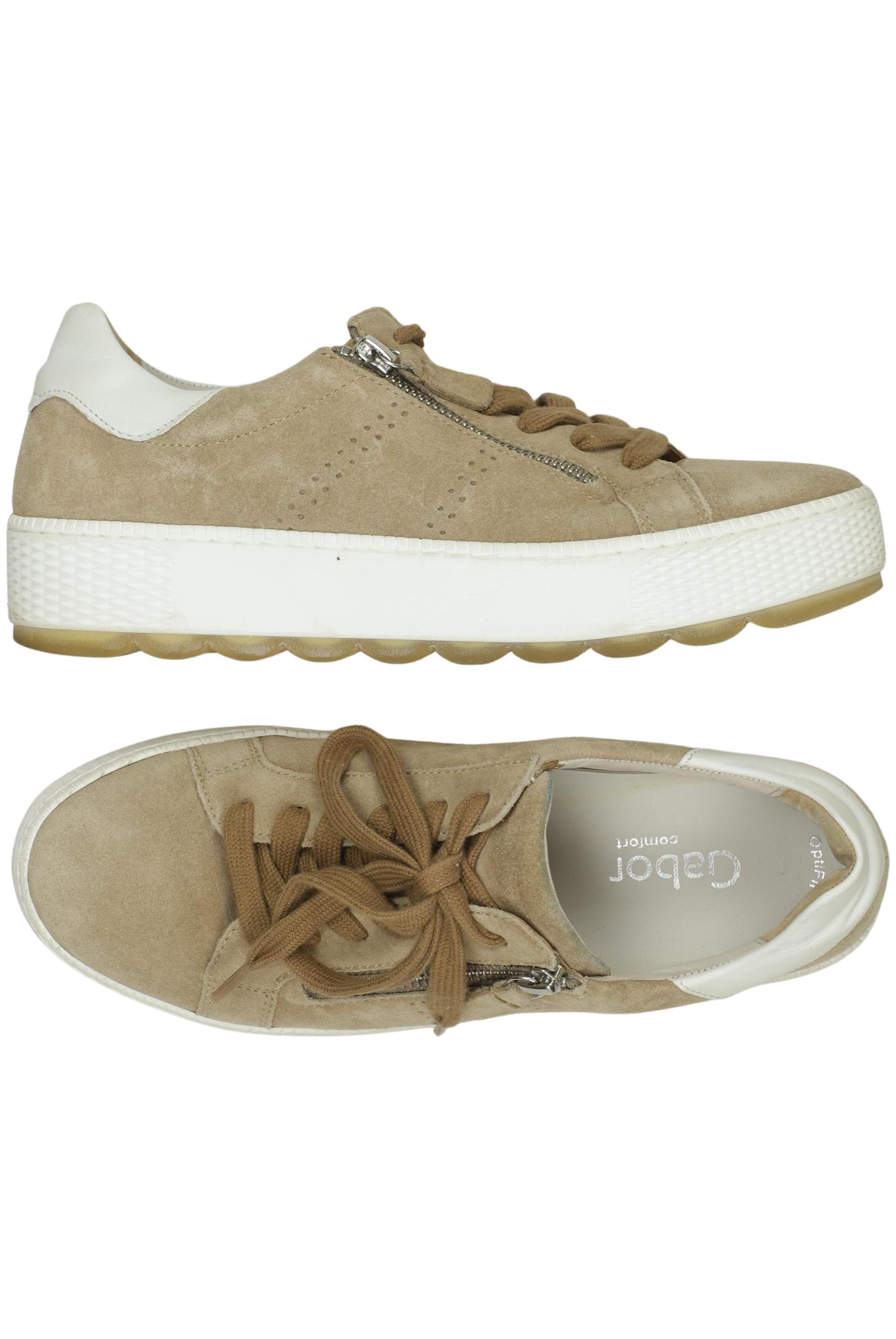 

Gabor Damen Sneakers, beige, Gr. 5.5