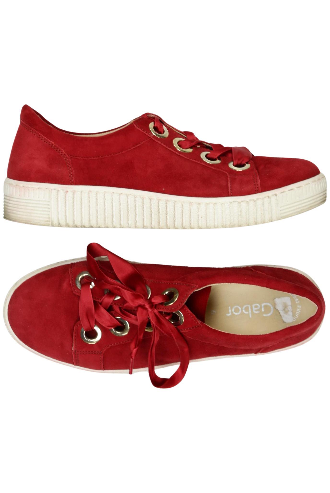 Thumbnail - Gabor Damen Sneakers, rot, Gr. 6