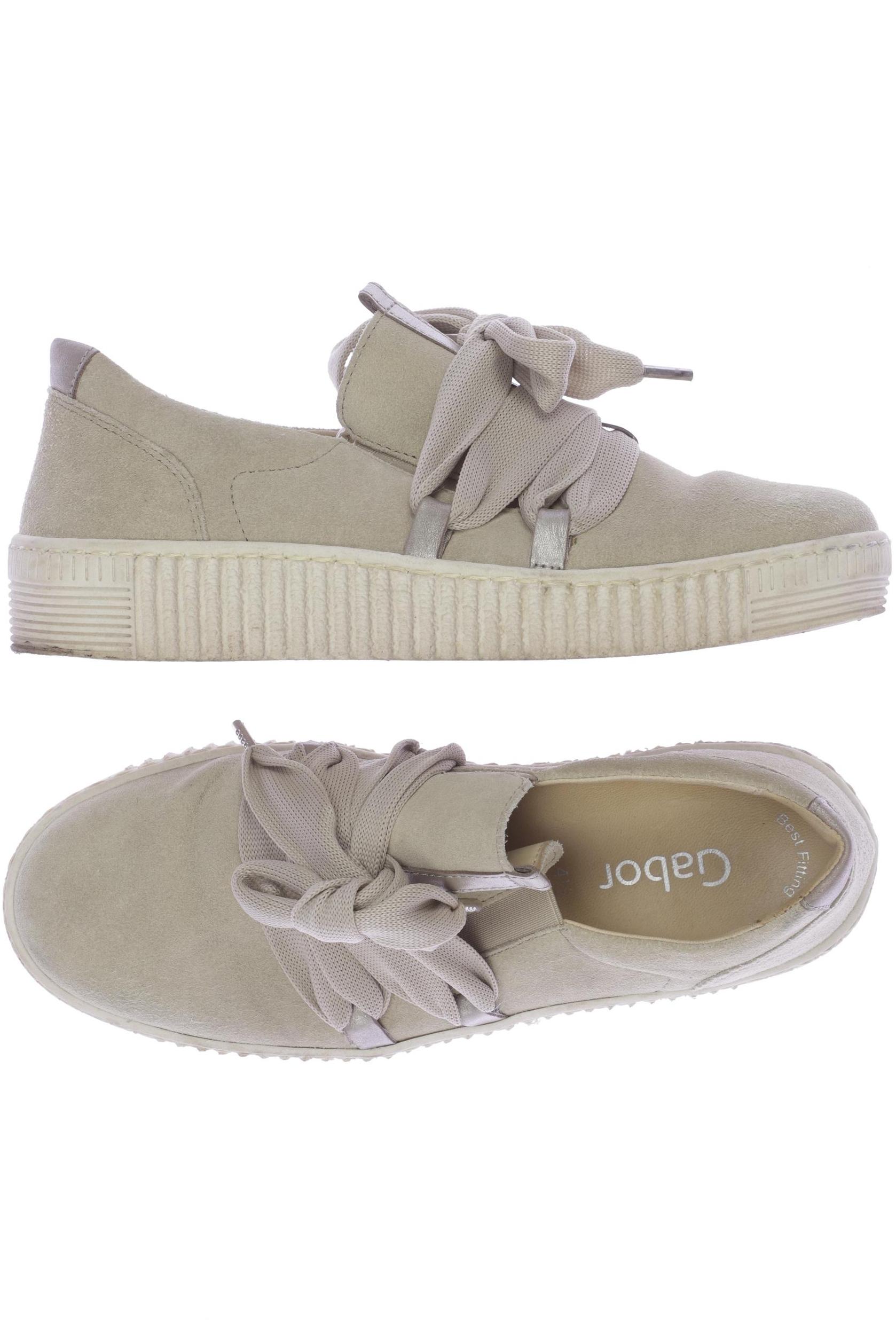 

Gabor Damen Sneakers, beige, Gr. 4.5