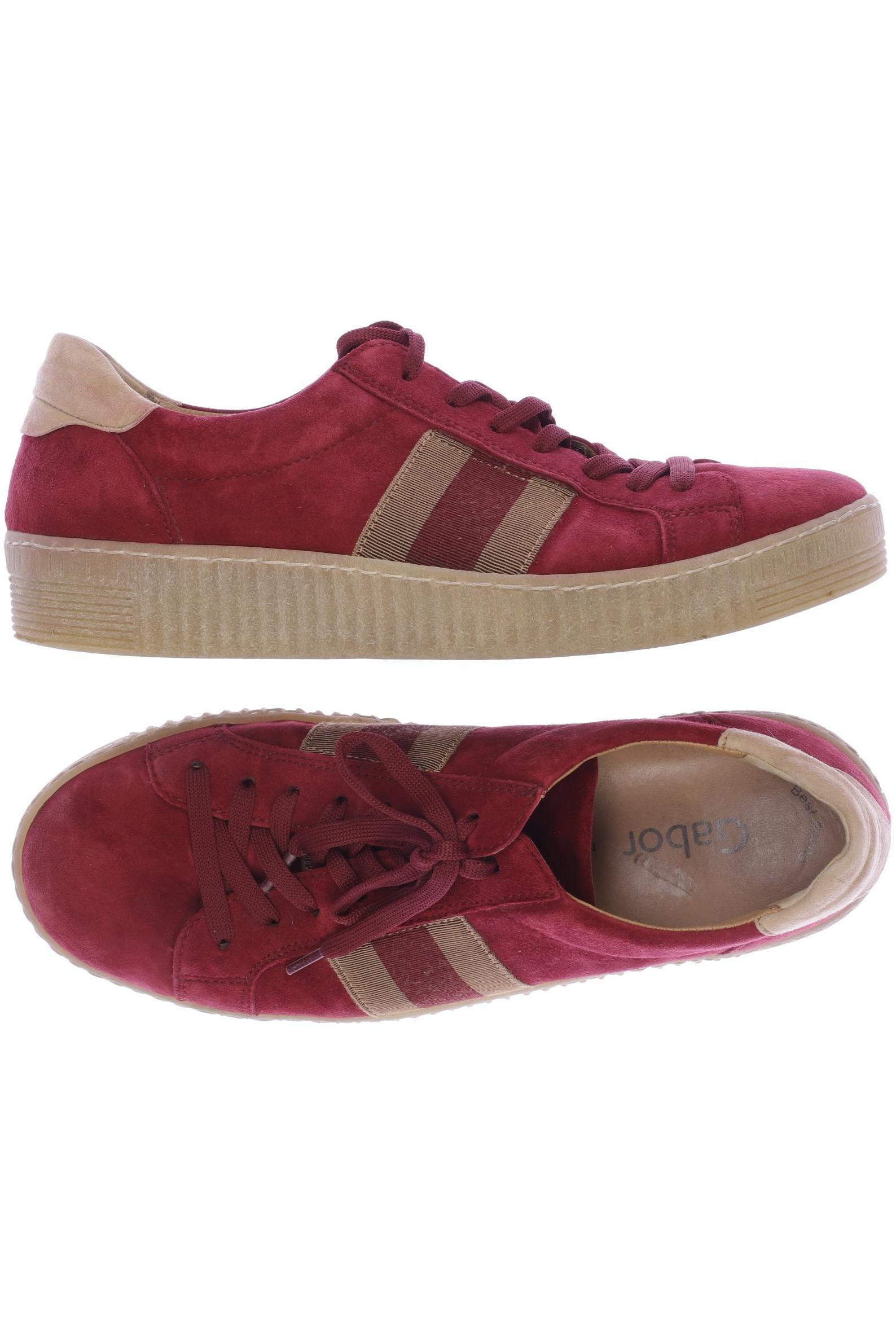 

Gabor Damen Sneakers, rot, Gr. 7