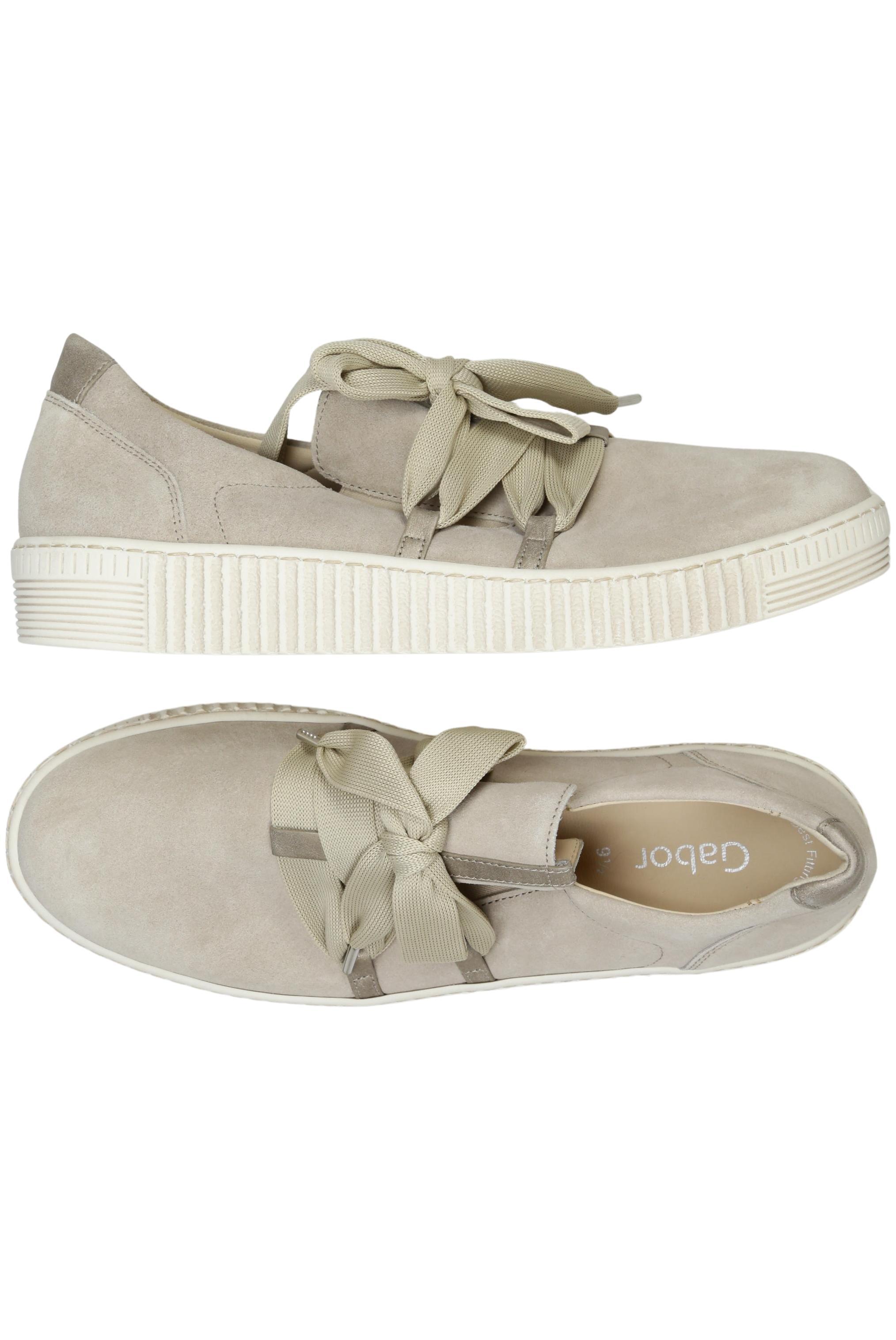 

Gabor Damen Sneakers, beige, Gr. 9.5