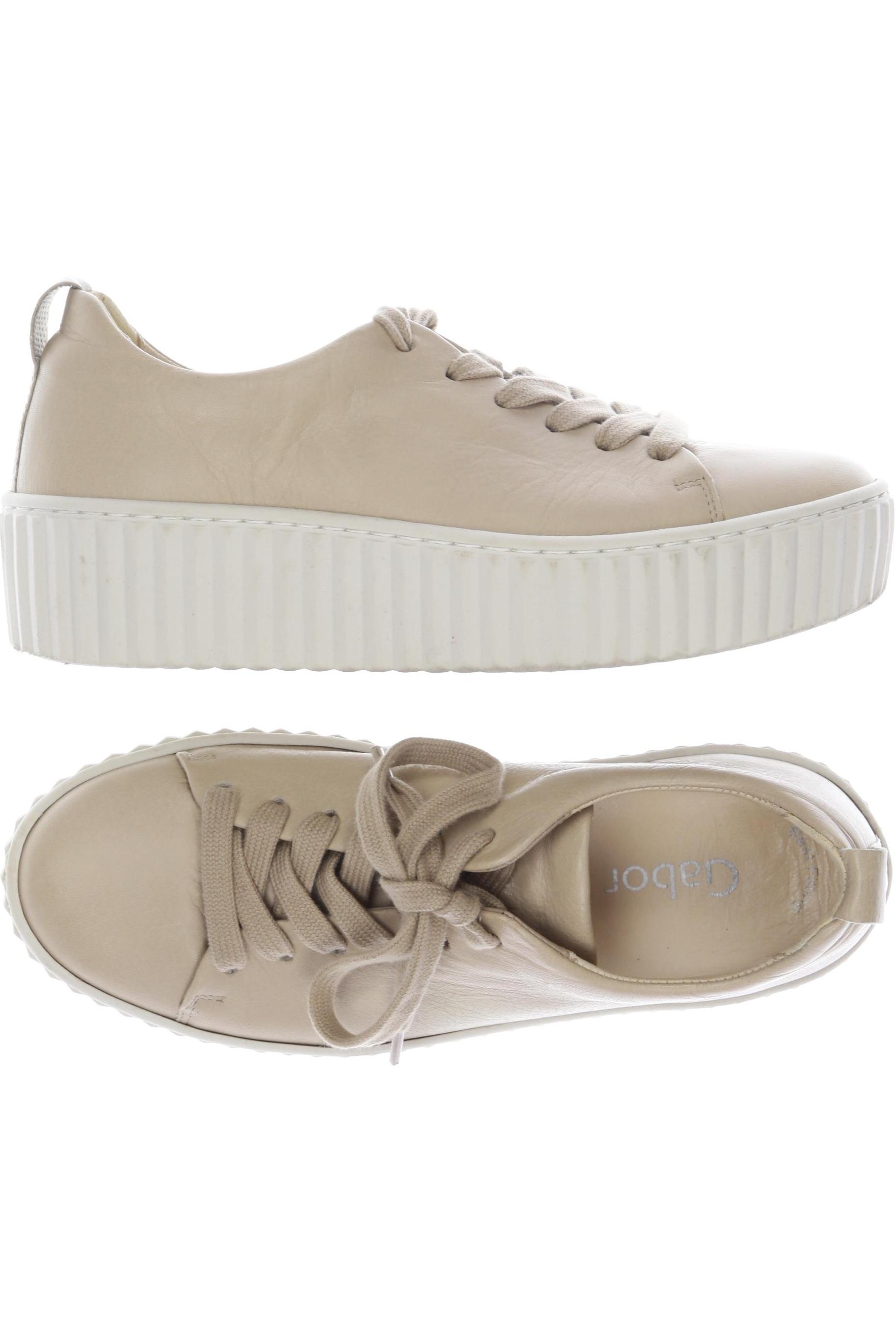 

Gabor Damen Sneakers, beige, Gr. 4.5
