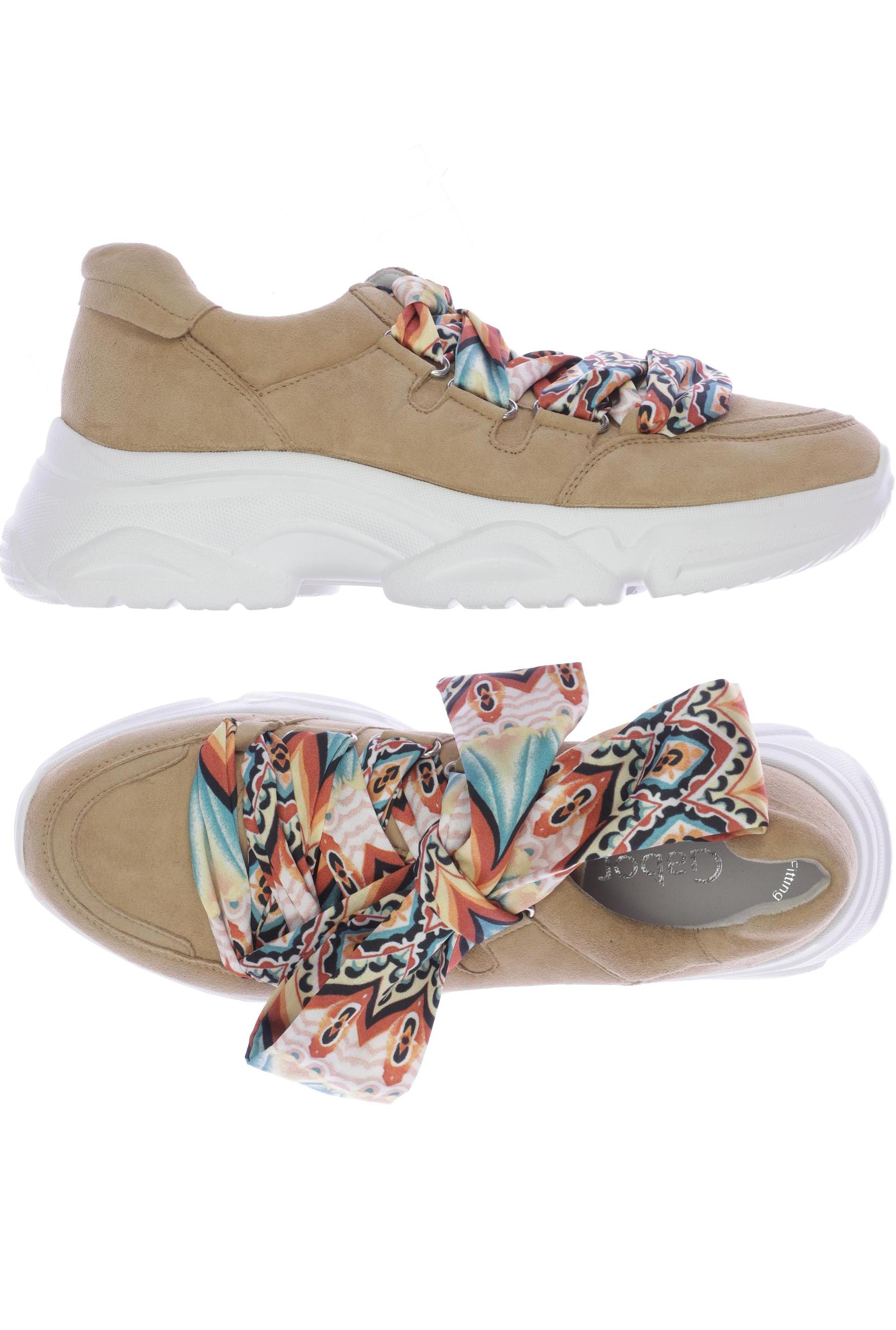 

Gabor Damen Sneakers, beige, Gr. 5.5