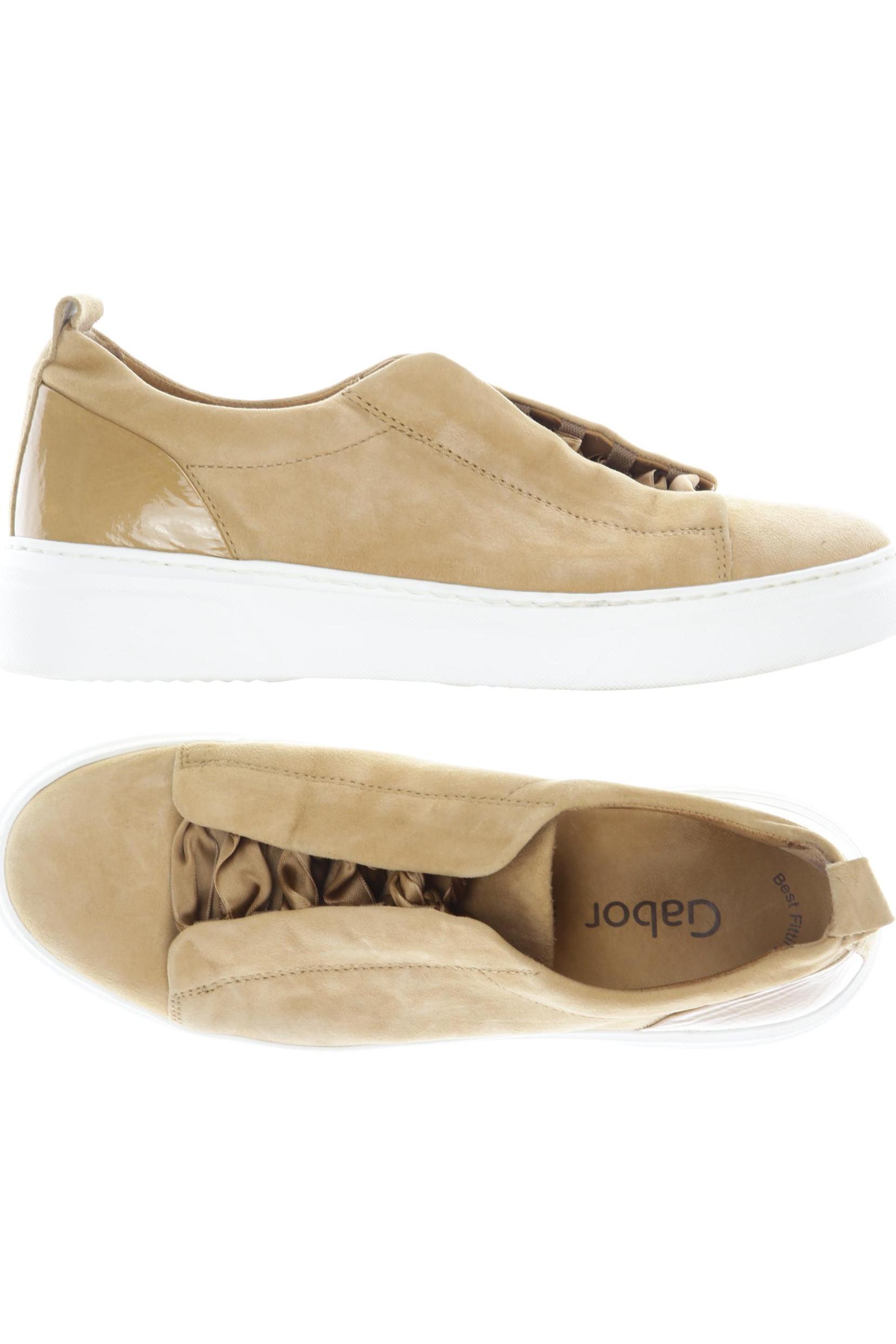 

Gabor Damen Sneakers, beige, Gr. 4.5