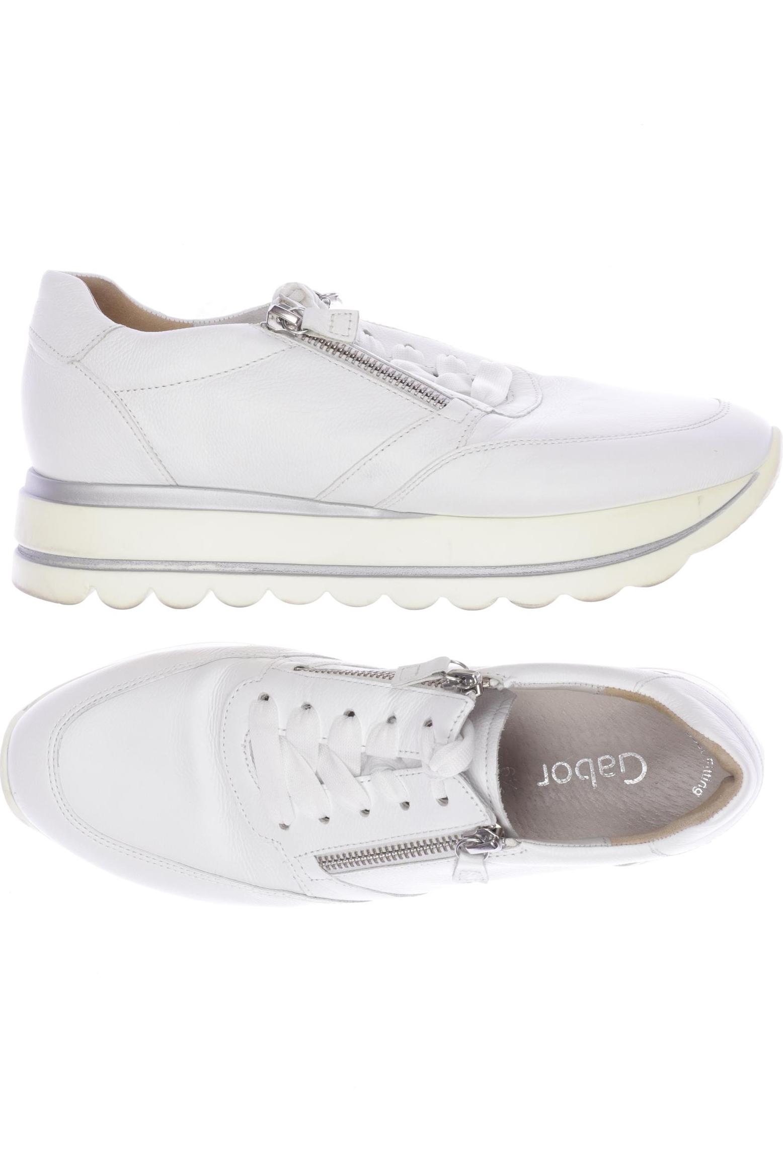

Gabor Damen Sneakers, weiß, Gr. 6.5