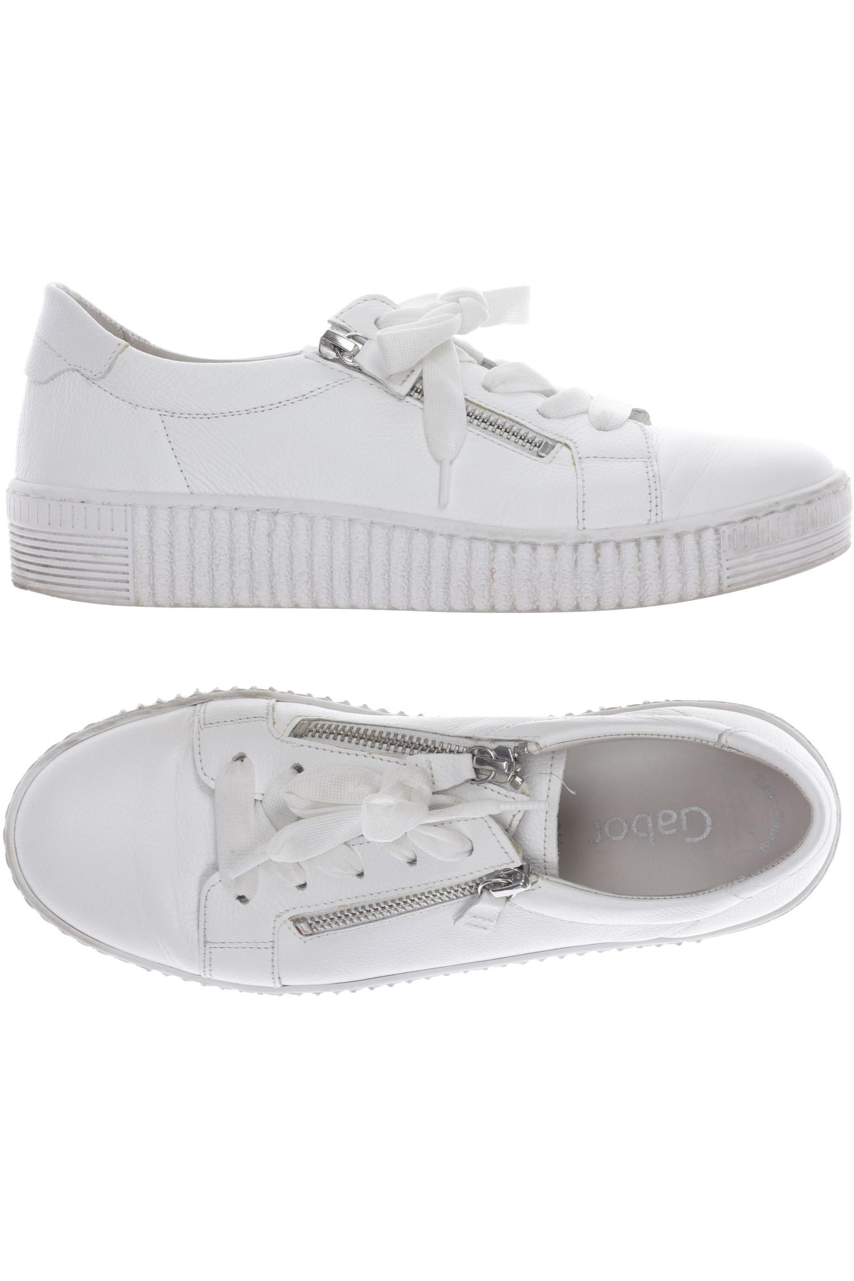

Gabor Damen Sneakers, weiß, Gr. 5.5