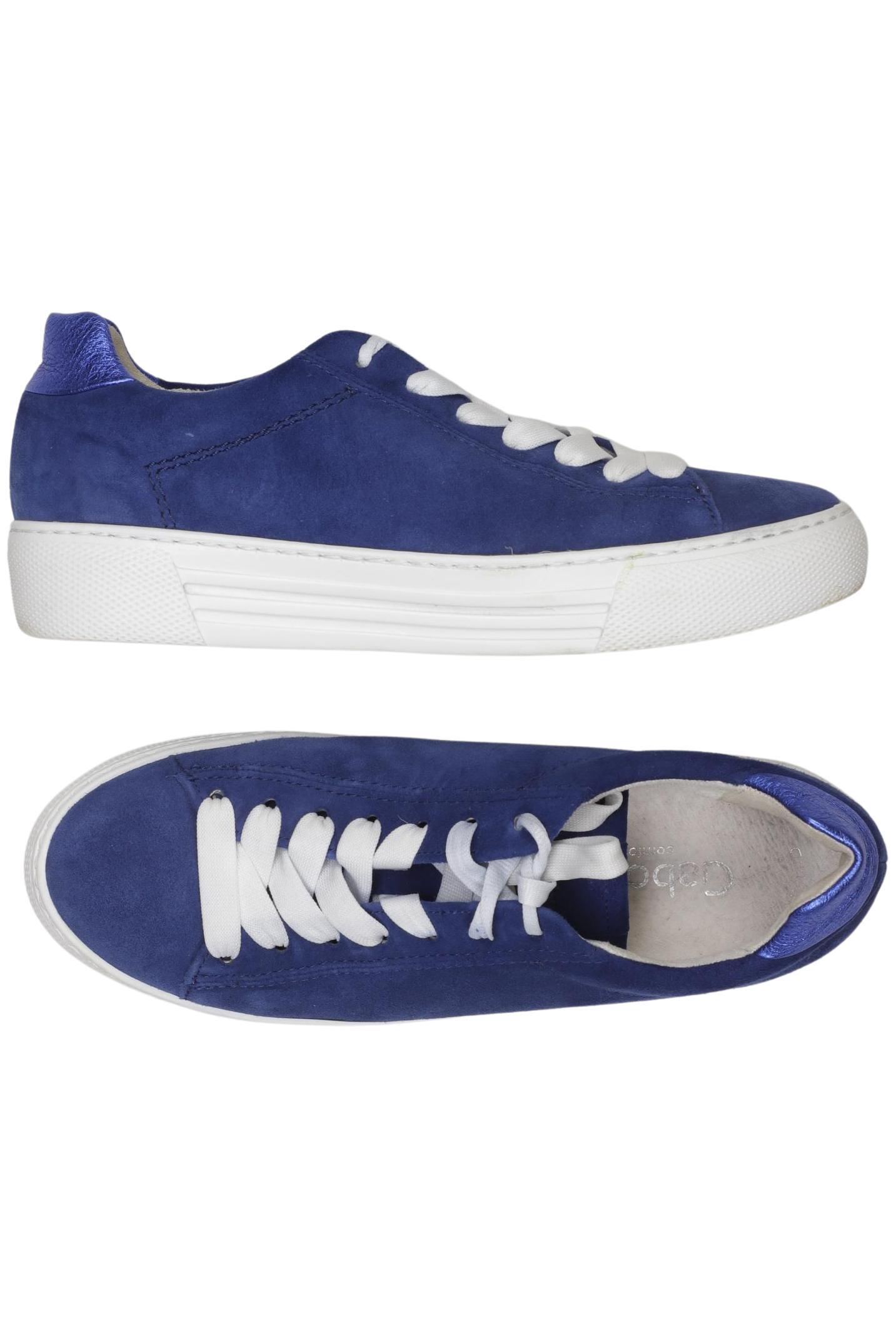 

Gabor Damen Sneakers, blau, Gr. 6