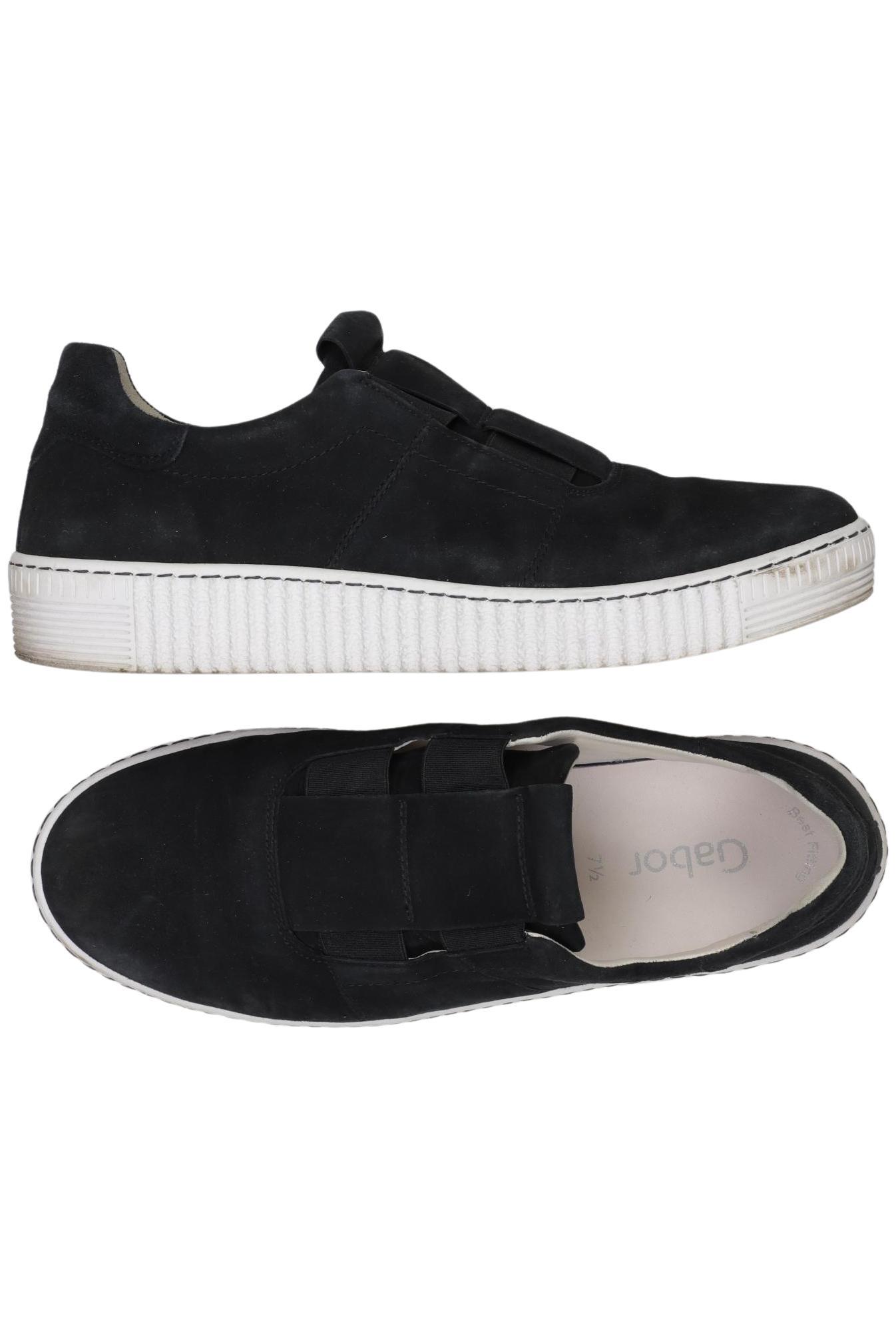 

Gabor Damen Sneakers, schwarz, Gr. 7.5