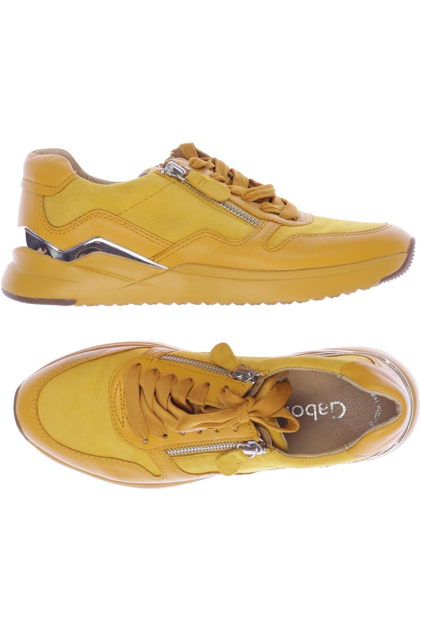 

Gabor Damen Sneakers, gelb, Gr. 4