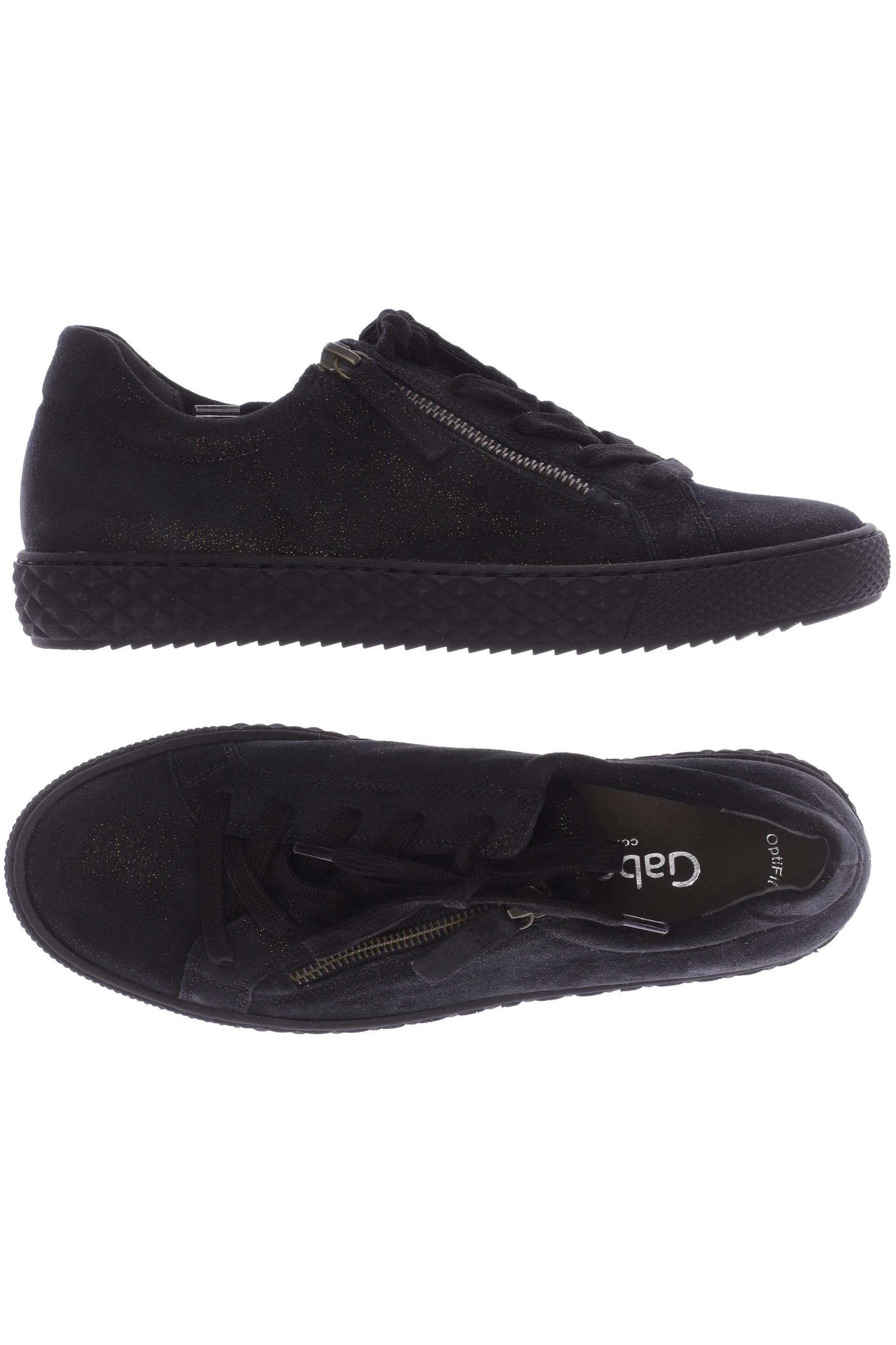 

Gabor Damen Sneakers, schwarz, Gr. 5.5
