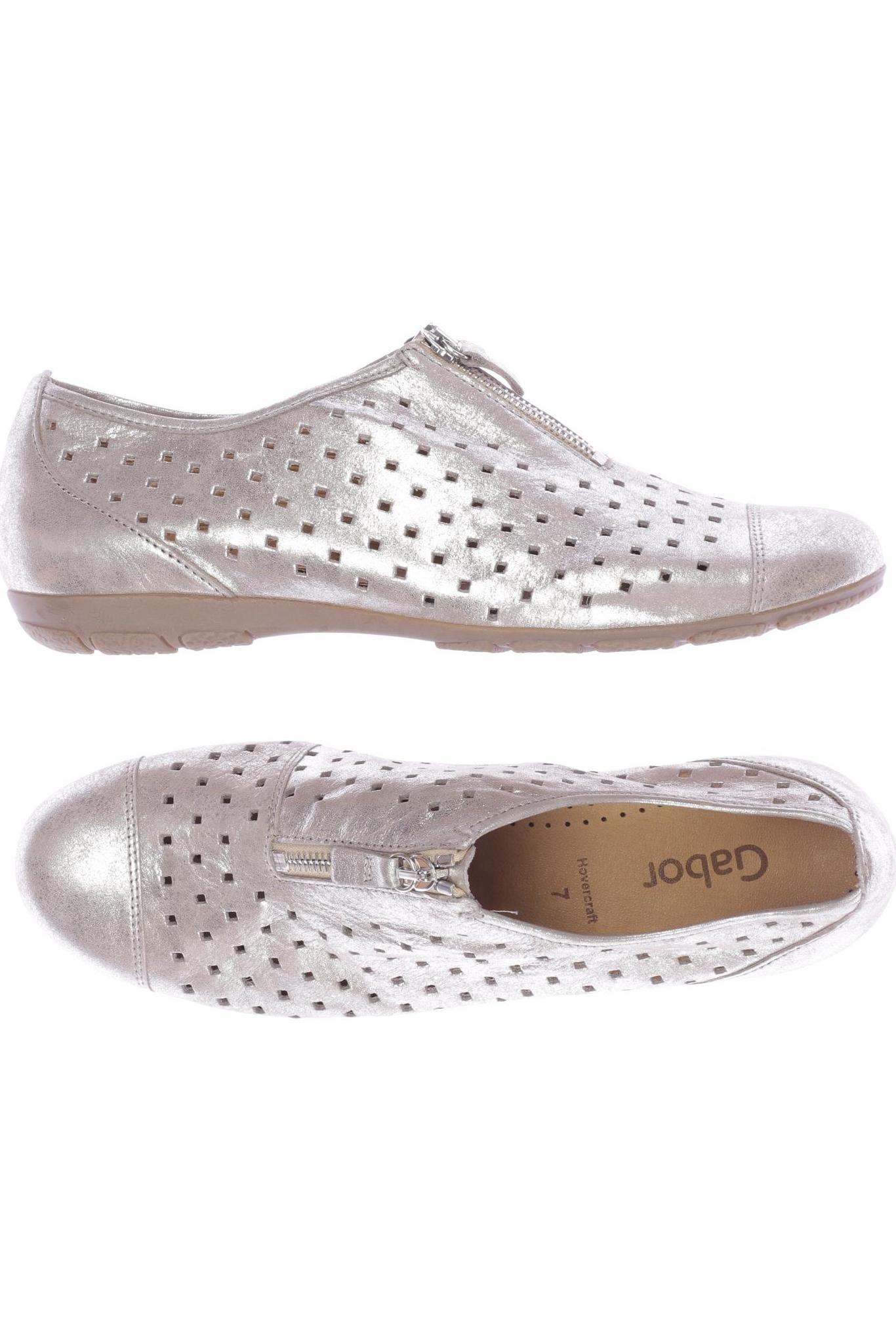 

Gabor Damen Sneakers, gold, Gr. 7