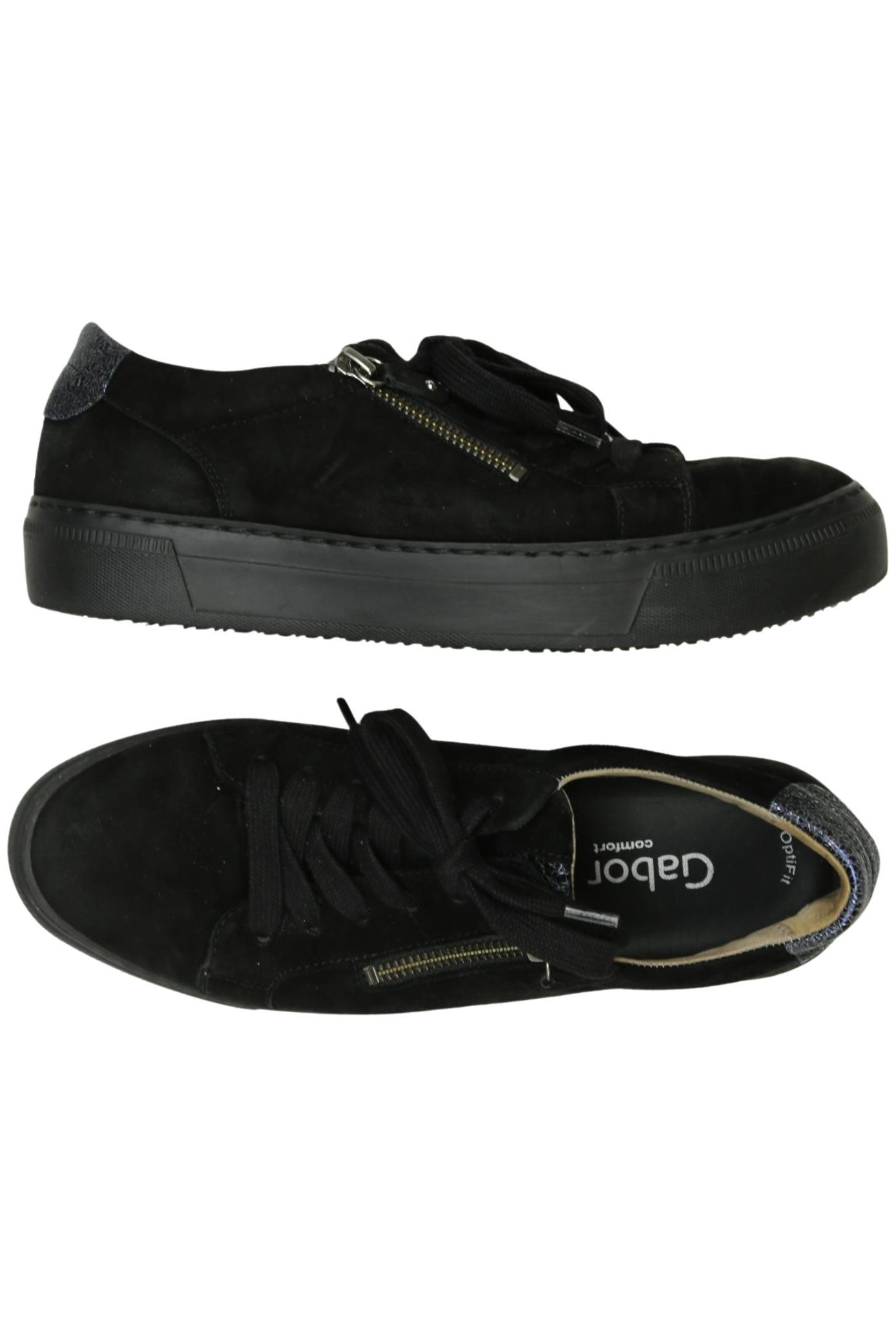 

Gabor Damen Sneakers, schwarz, Gr. 5