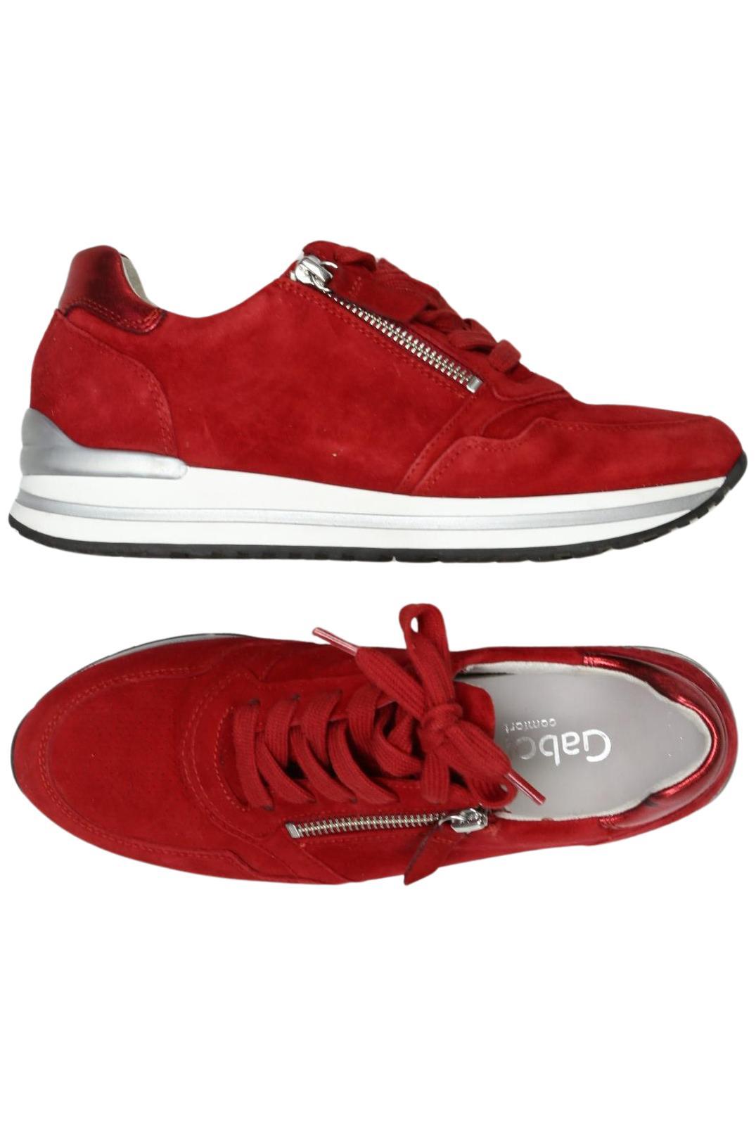 

Gabor Damen Sneakers, rot, Gr. 4.5