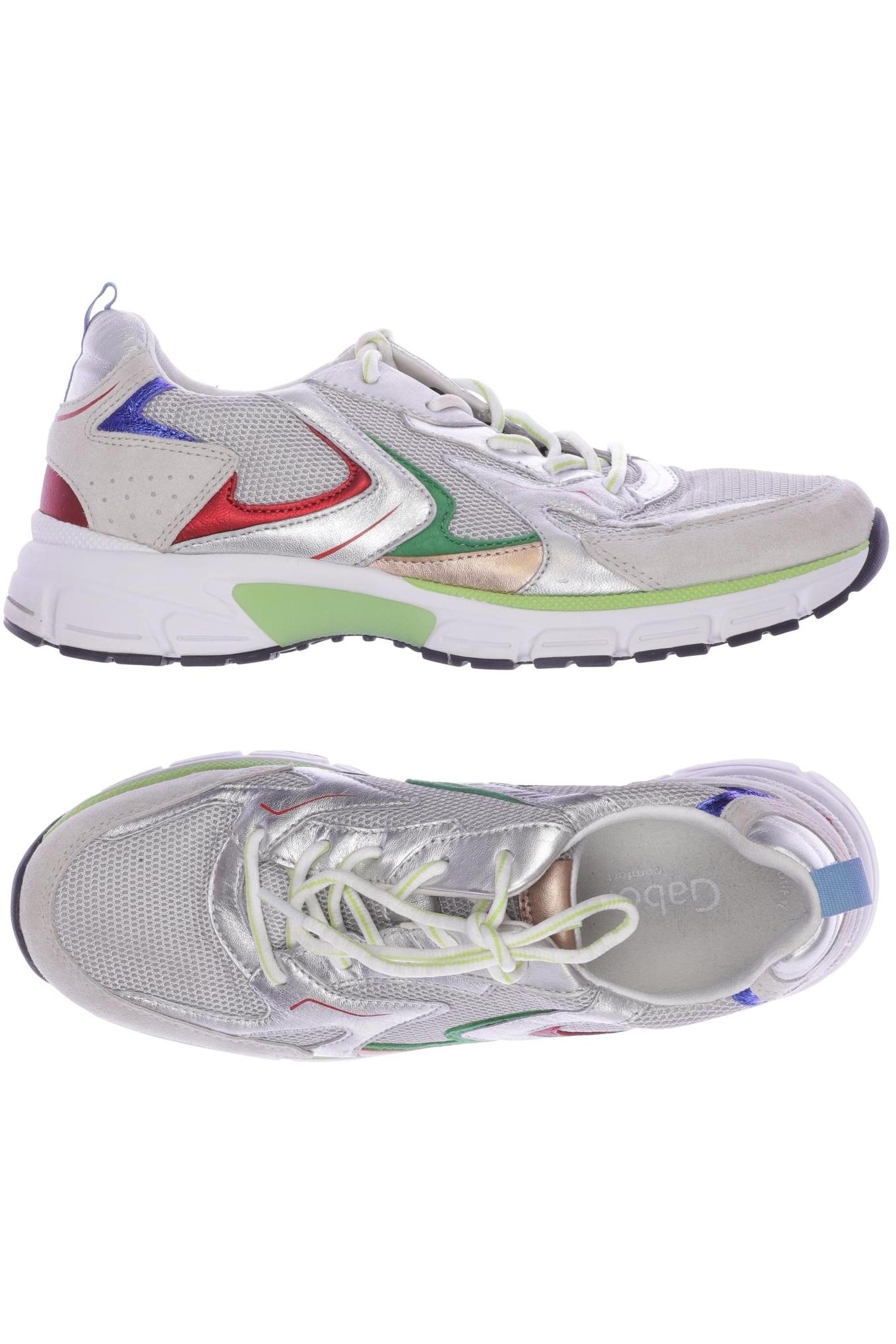 

Gabor Damen Sneakers, silber, Gr. 7.5