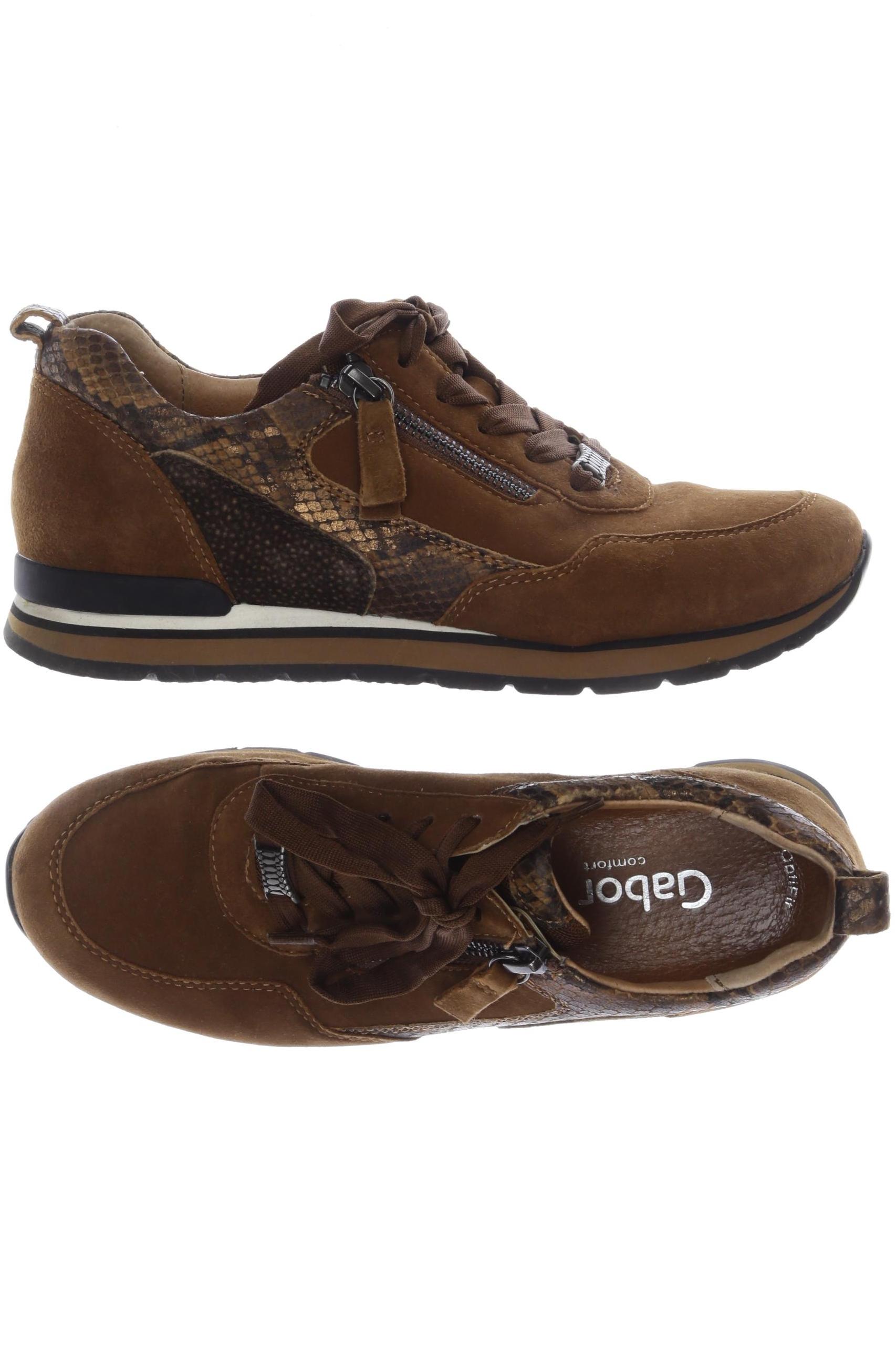 

Gabor Damen Sneakers, braun, Gr. 4.5