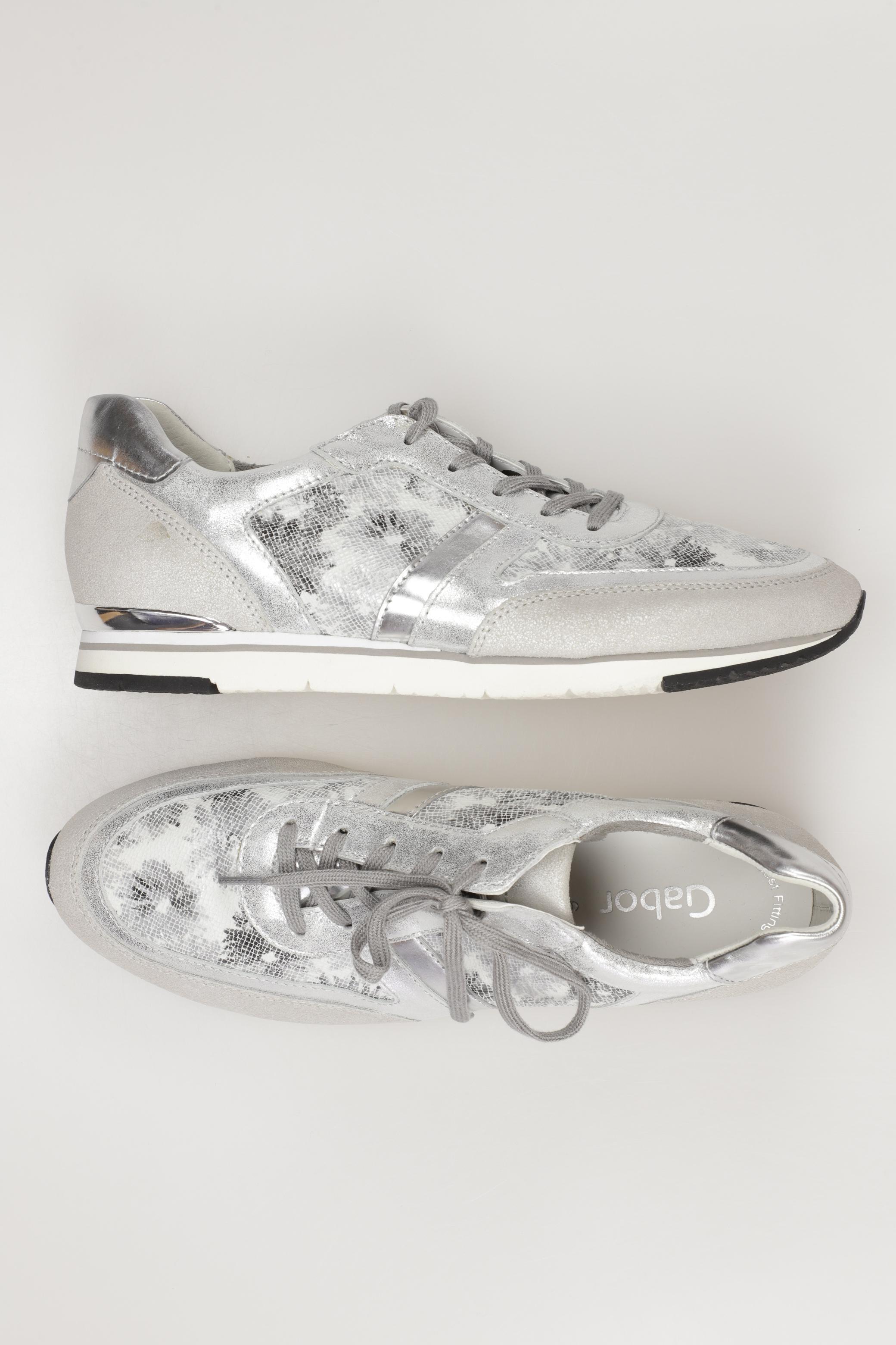 

Gabor Damen Sneakers, silber, Gr. 6