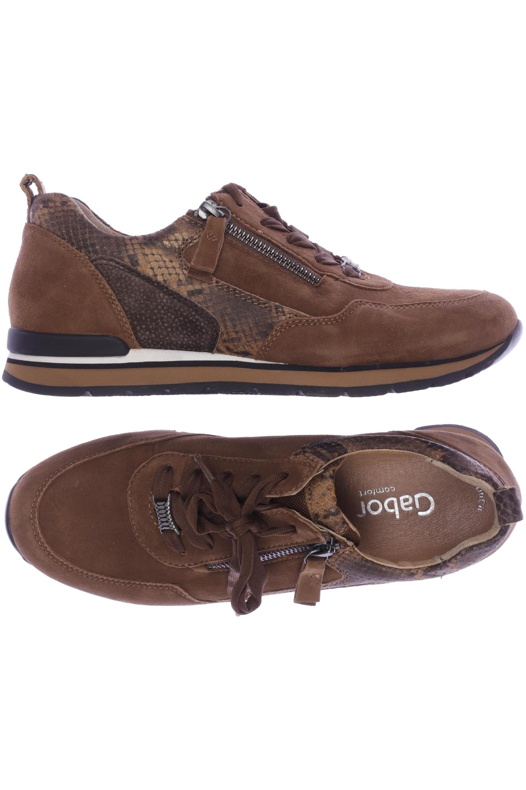 

Gabor Damen Sneakers, braun, Gr. 5.5