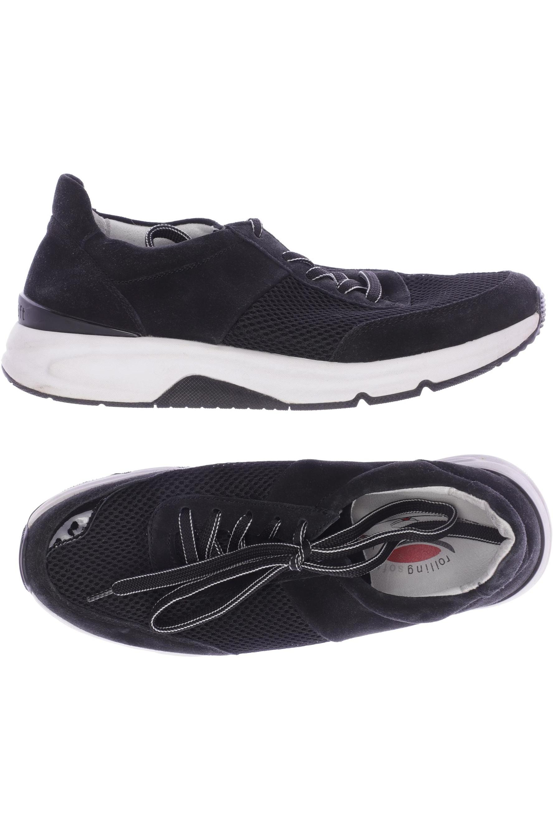 

Gabor Damen Sneakers, schwarz, Gr. 7