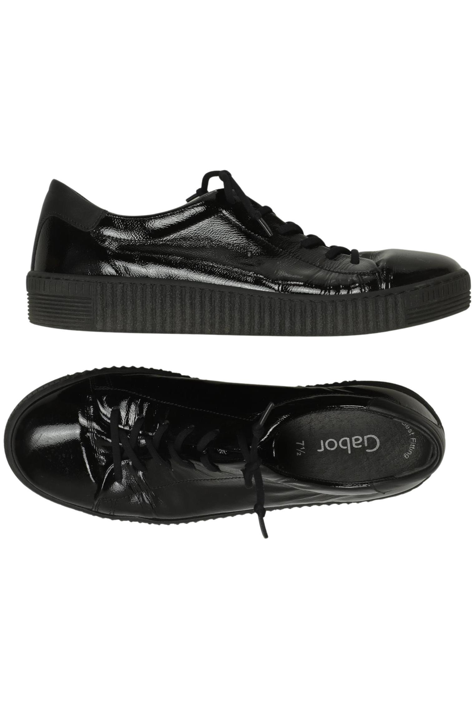 

Gabor Damen Sneakers, schwarz, Gr. 7.5