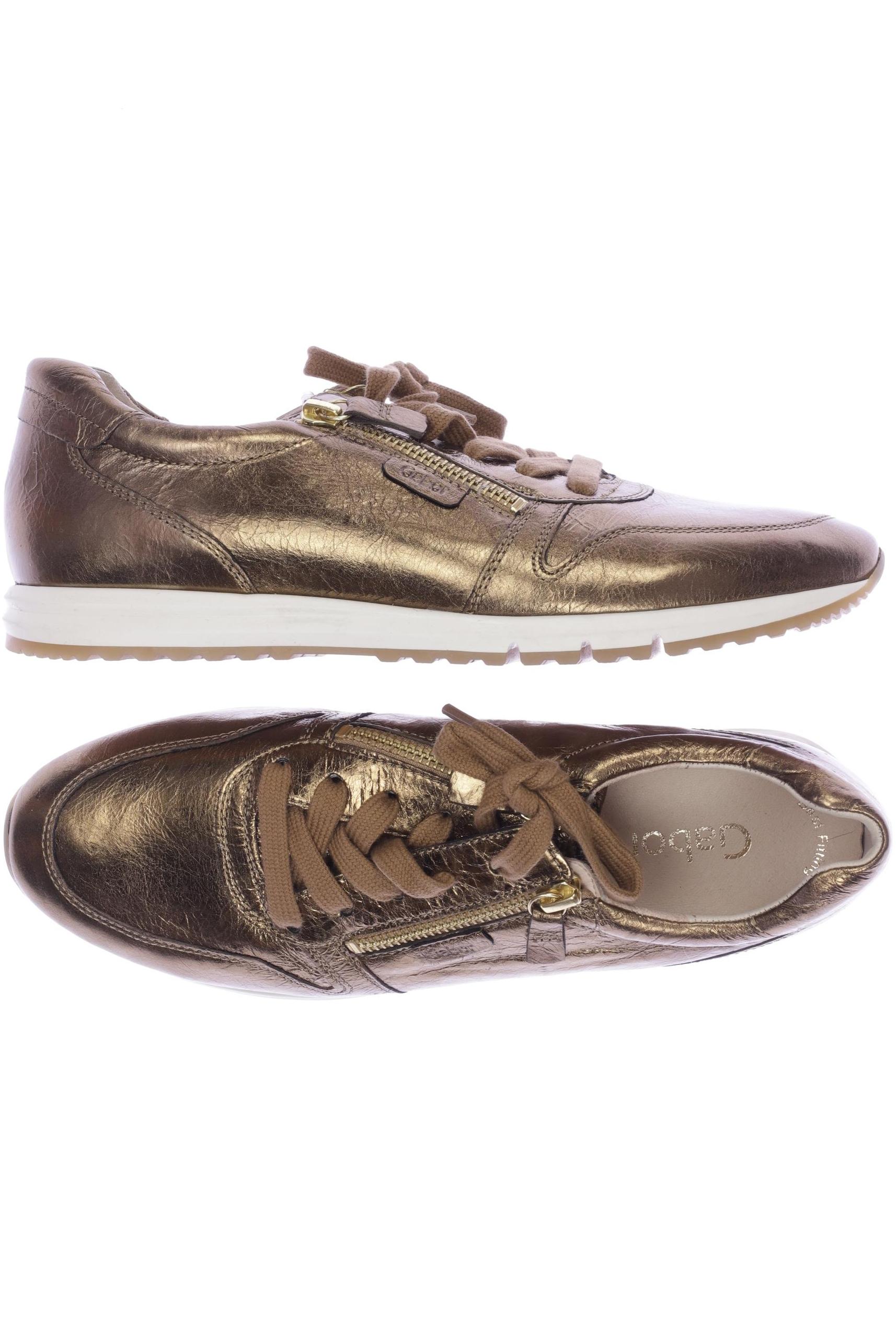 

Gabor Damen Sneakers, gold, Gr. 6.5
