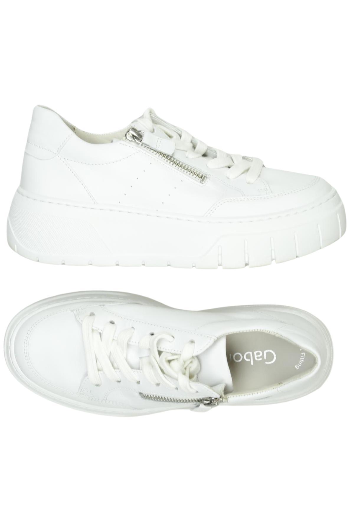 

Gabor Damen Sneakers, weiß, Gr. 4