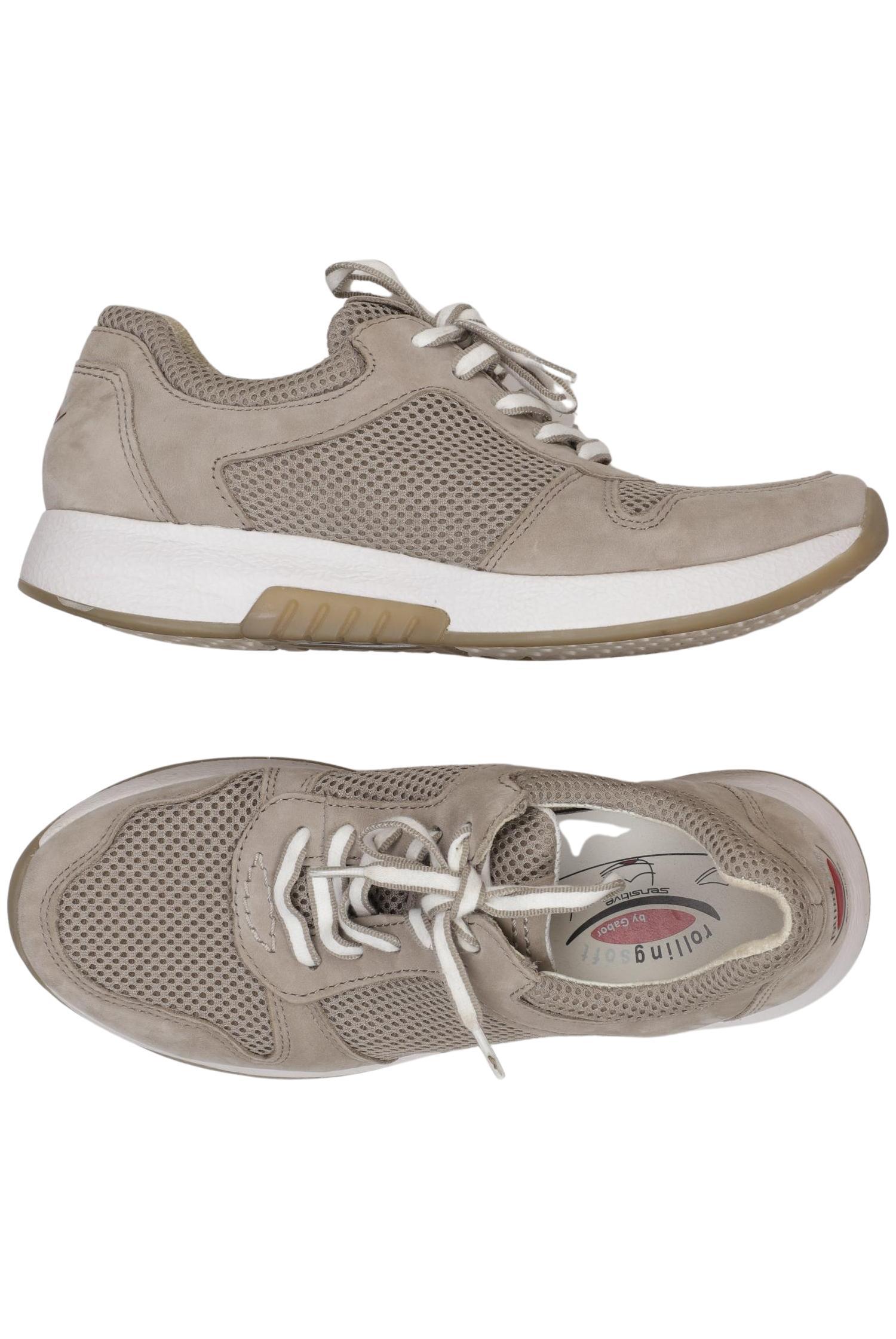

Gabor Damen Sneakers, beige, Gr. 4.5