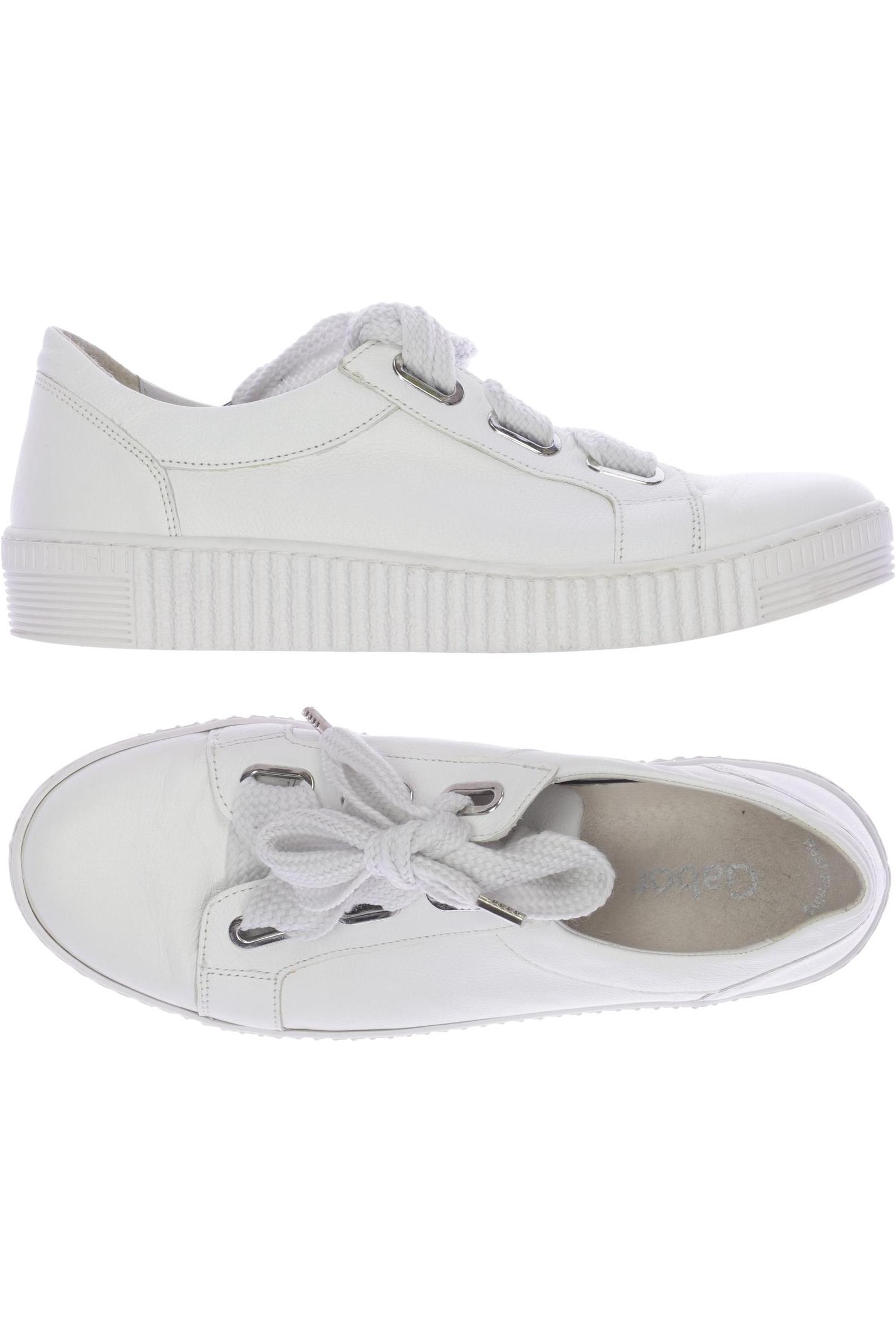 

Gabor Damen Sneakers, weiß, Gr. 7.5