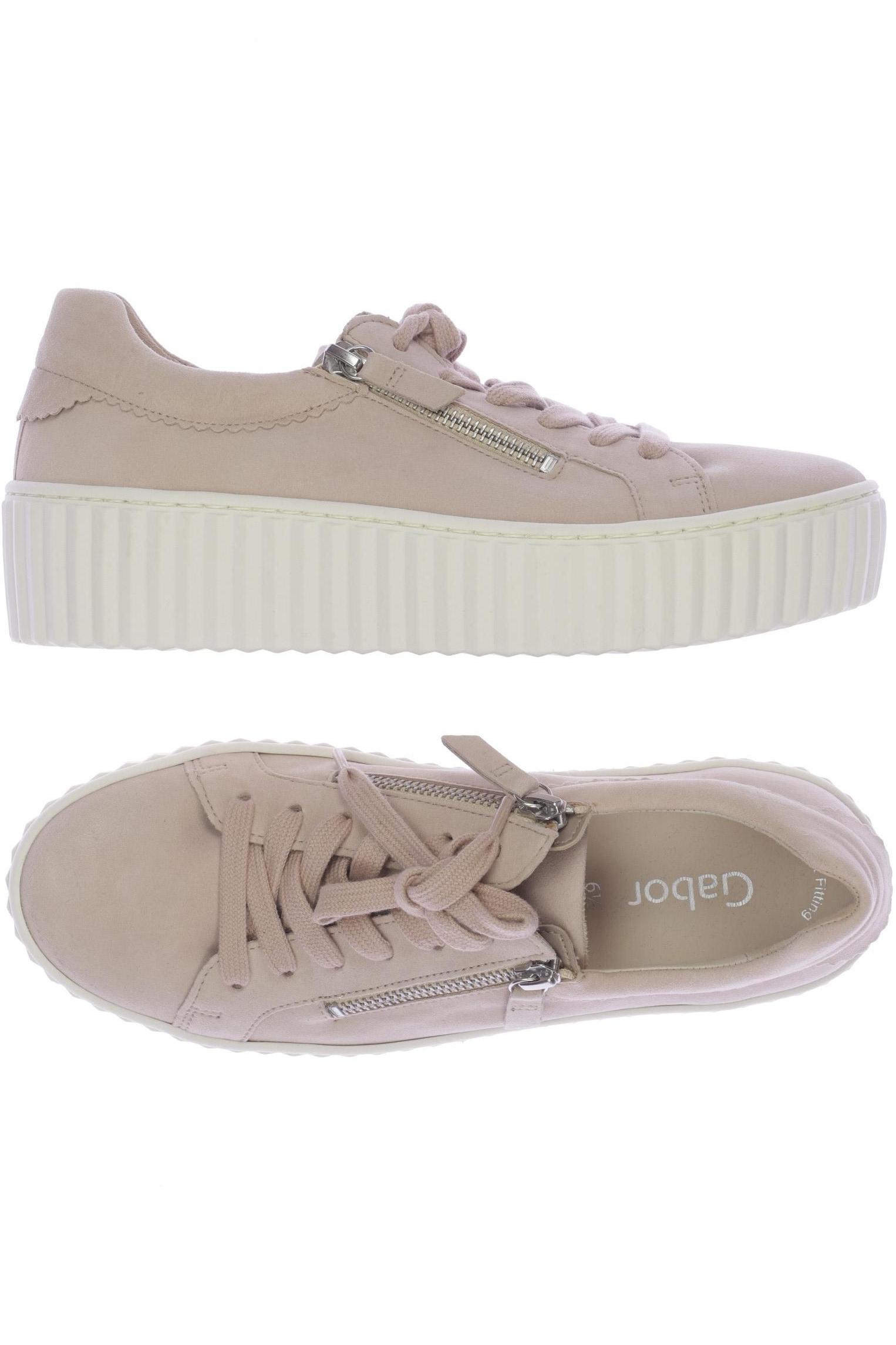 

Gabor Damen Sneakers, beige, Gr. 6.5