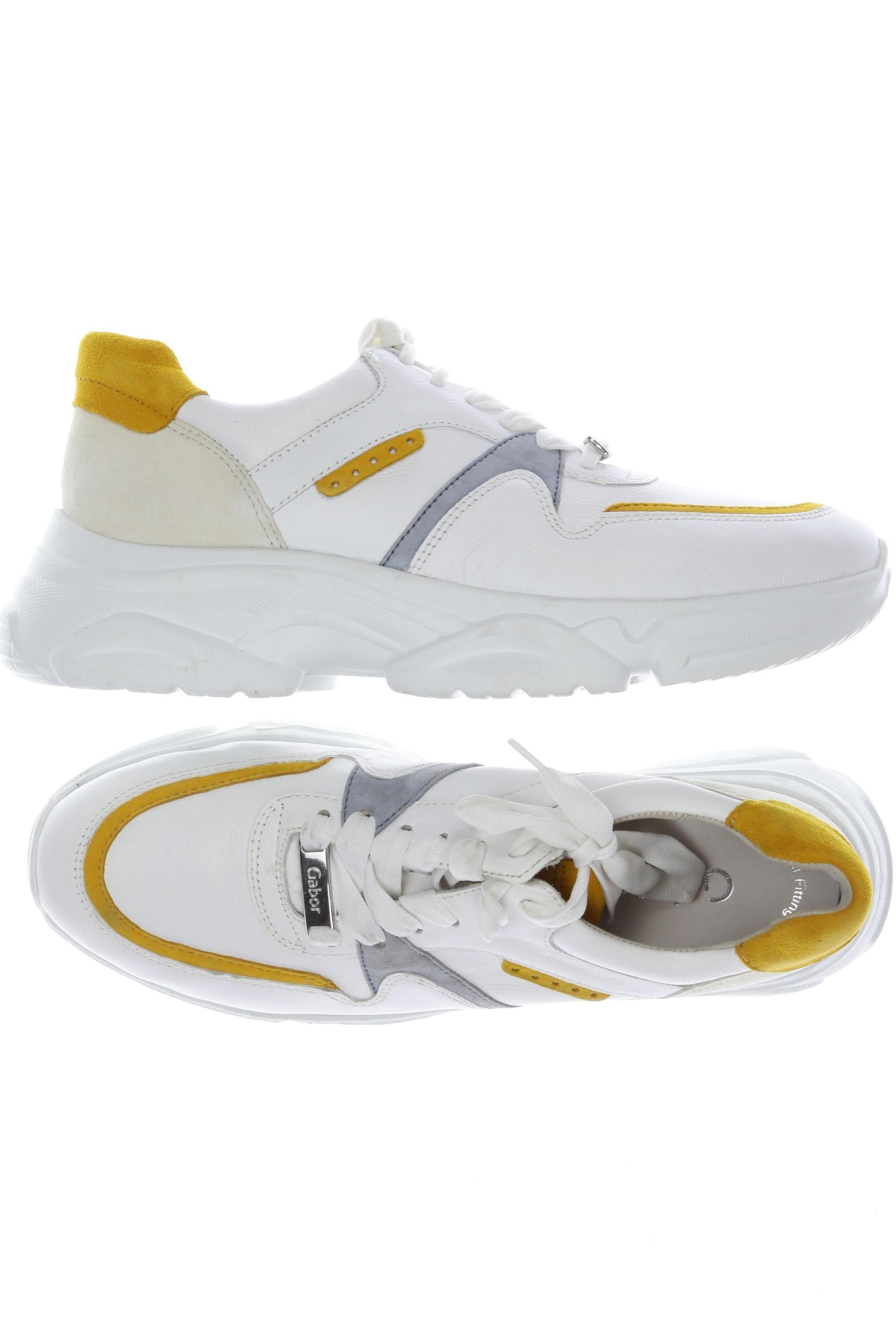 

Gabor Damen Sneakers, weiß, Gr. 6.5