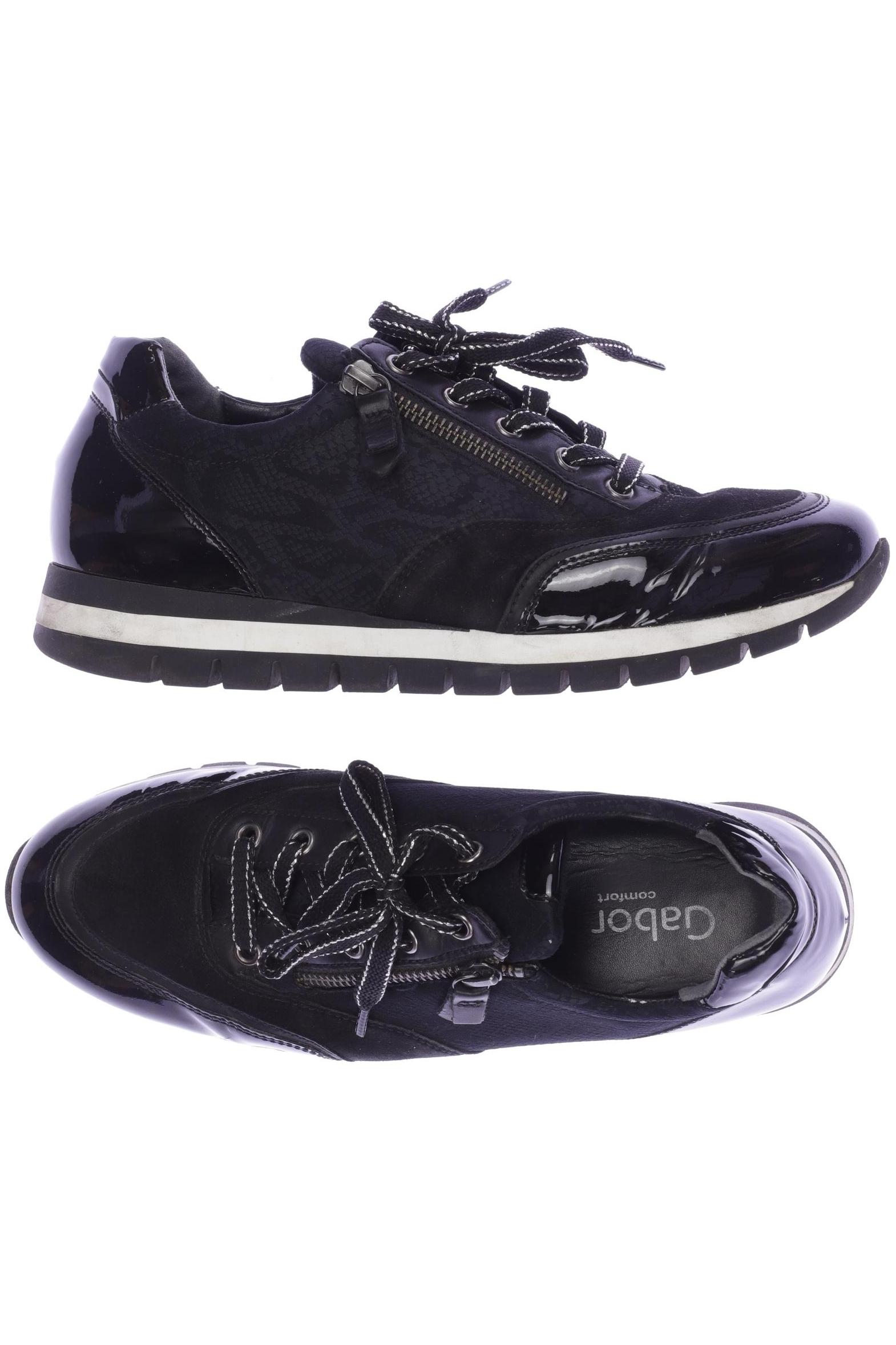 

Gabor Damen Sneakers, schwarz, Gr. 6