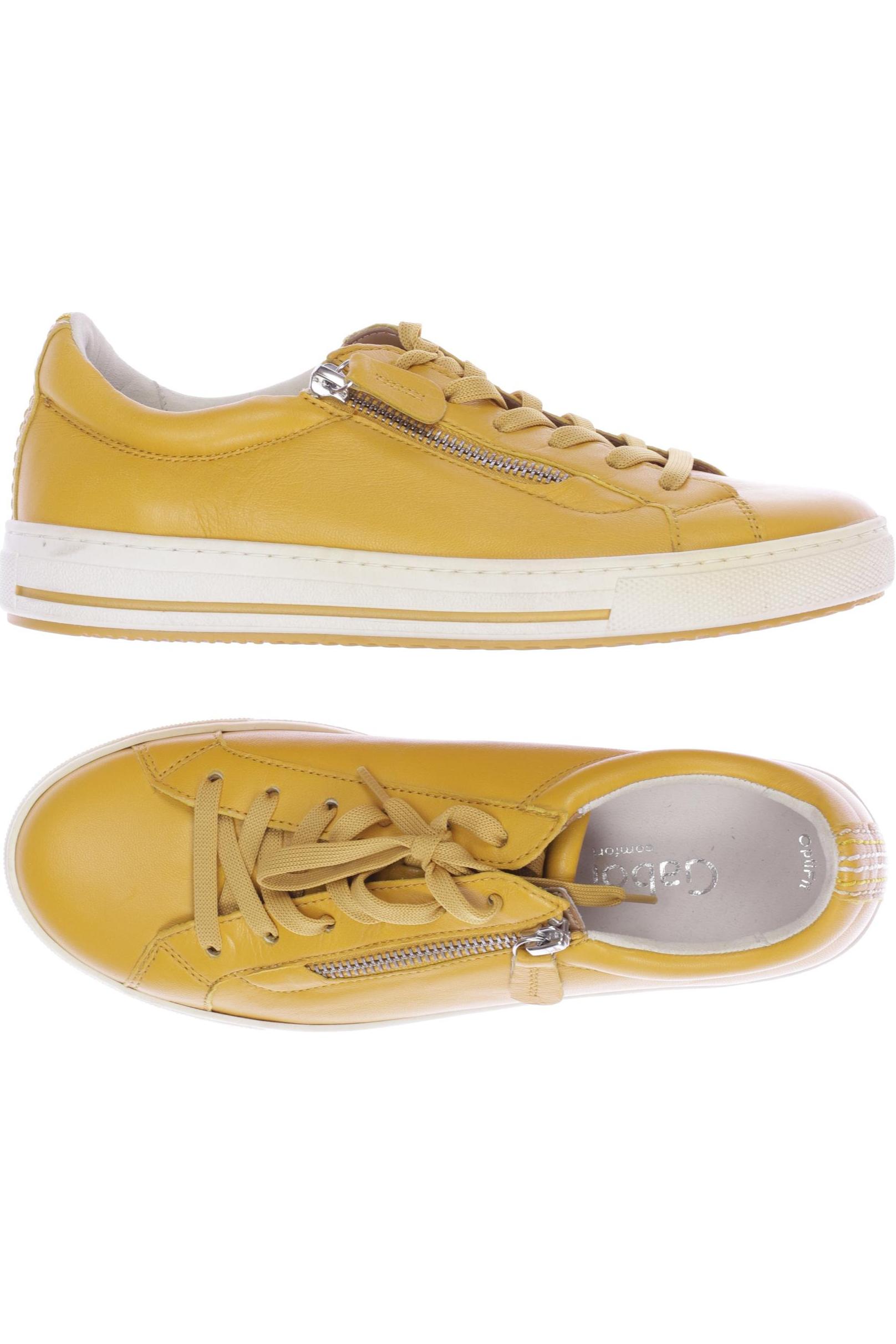 

Gabor Damen Sneakers, gelb, Gr. 4.5