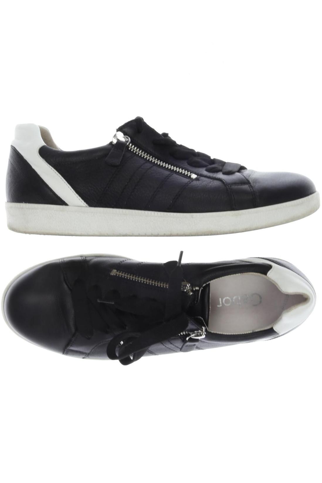 

Gabor Damen Sneakers, schwarz, Gr. 6