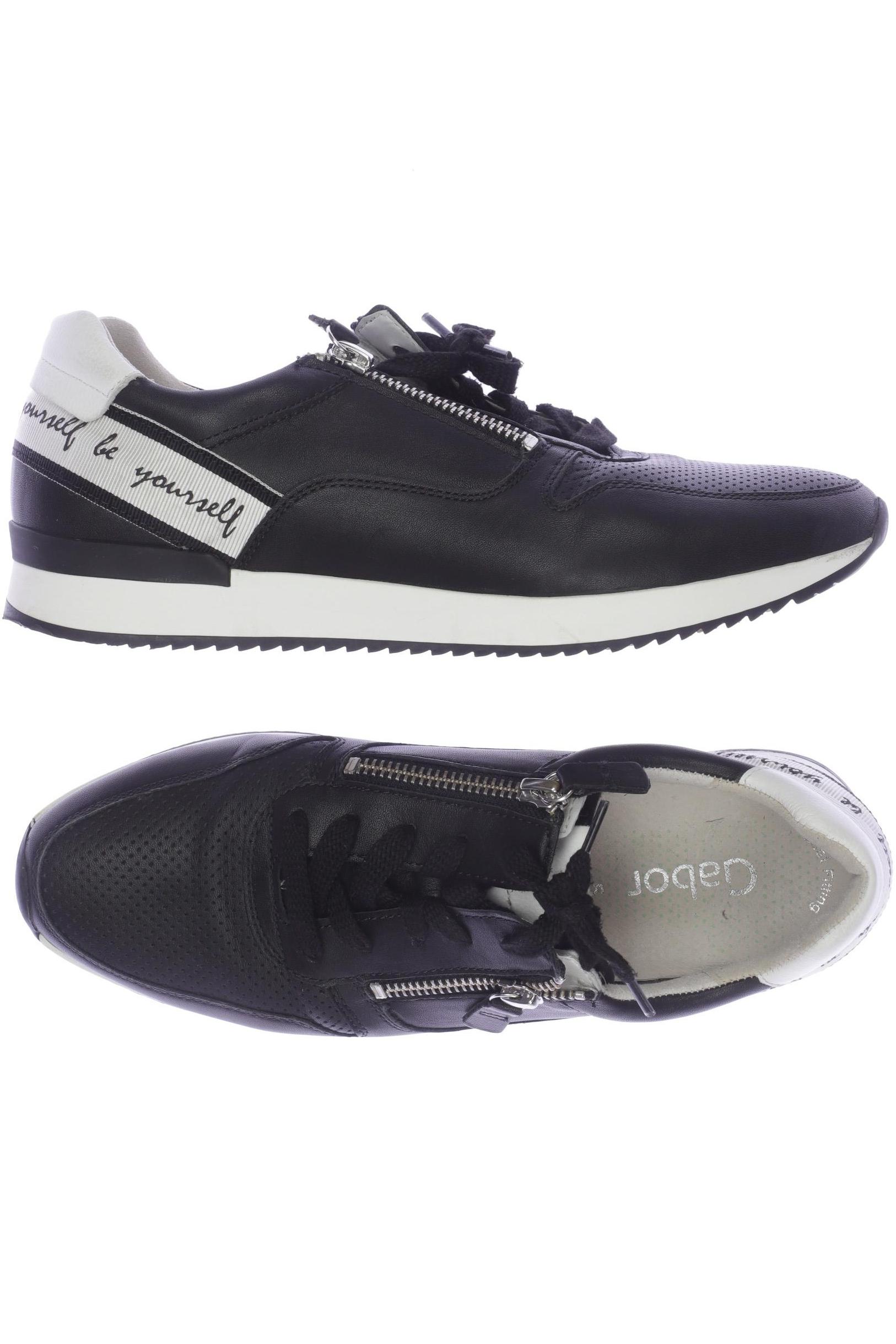 

Gabor Damen Sneakers, schwarz, Gr. 5
