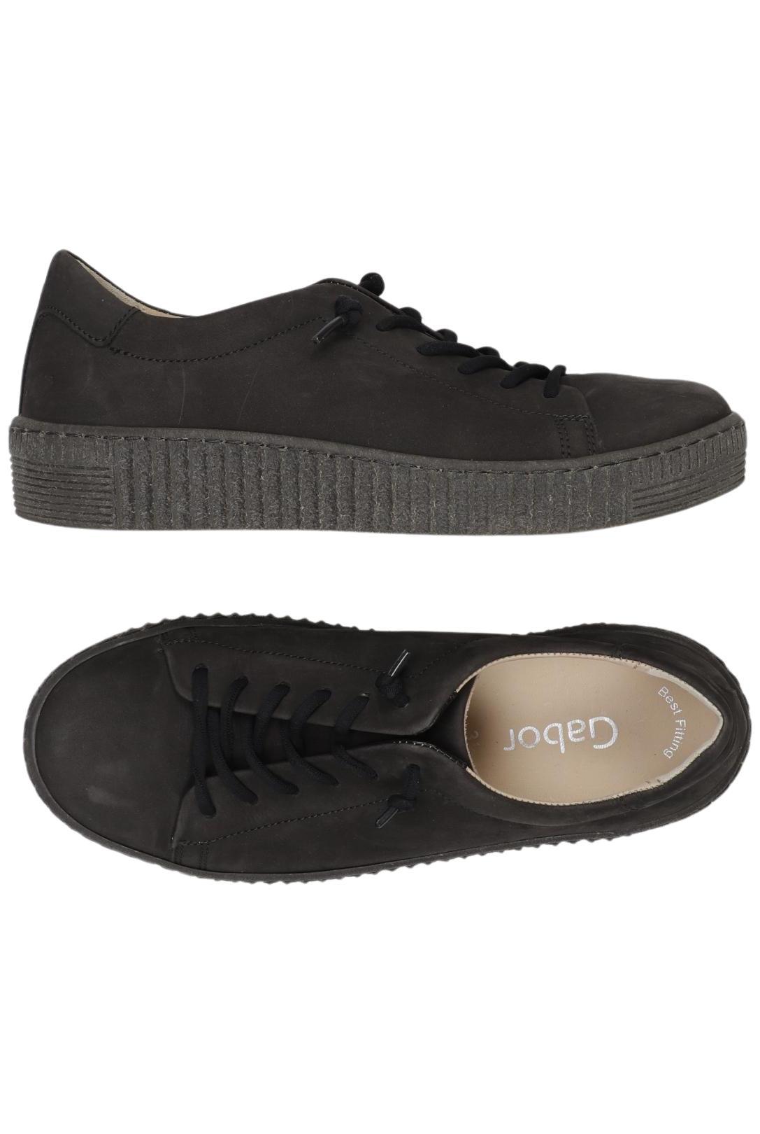 

Gabor Damen Sneakers, schwarz, Gr. 3.5