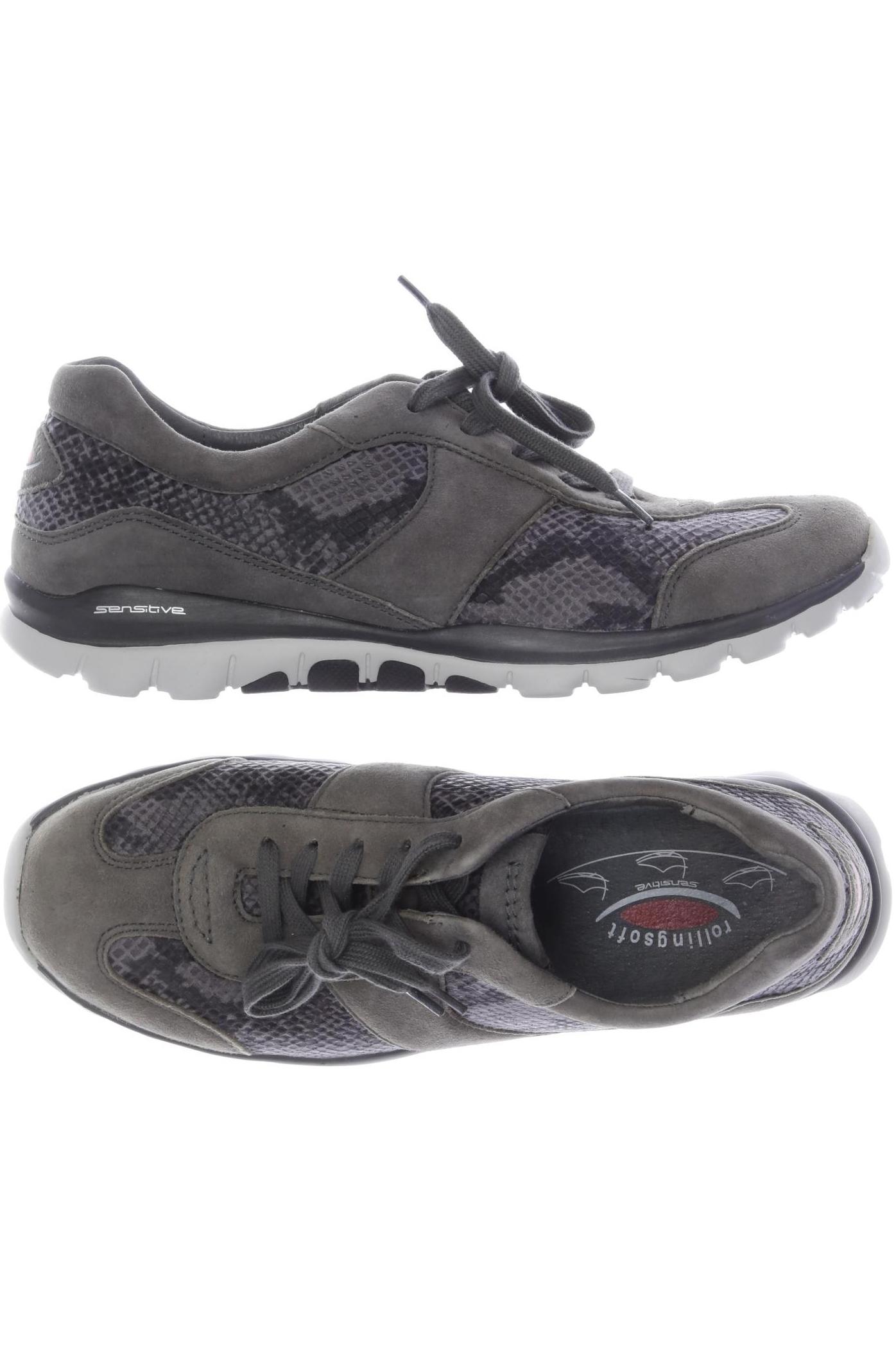 

Gabor Damen Sneakers, grau, Gr. 7.5