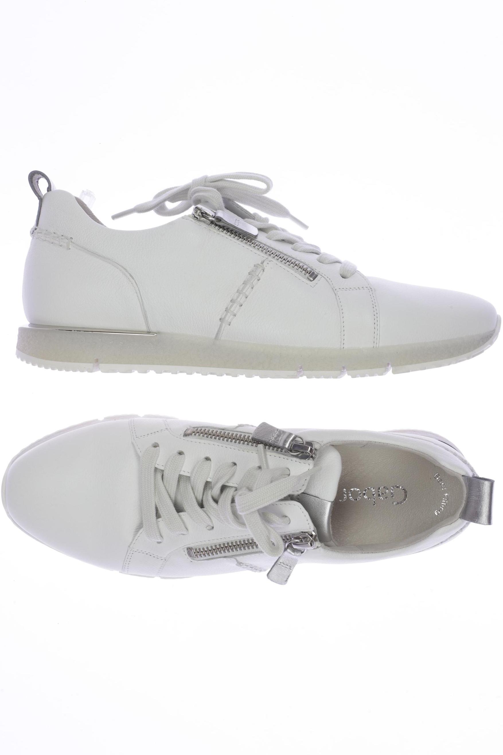 

Gabor Damen Sneakers, weiß, Gr. 6.5
