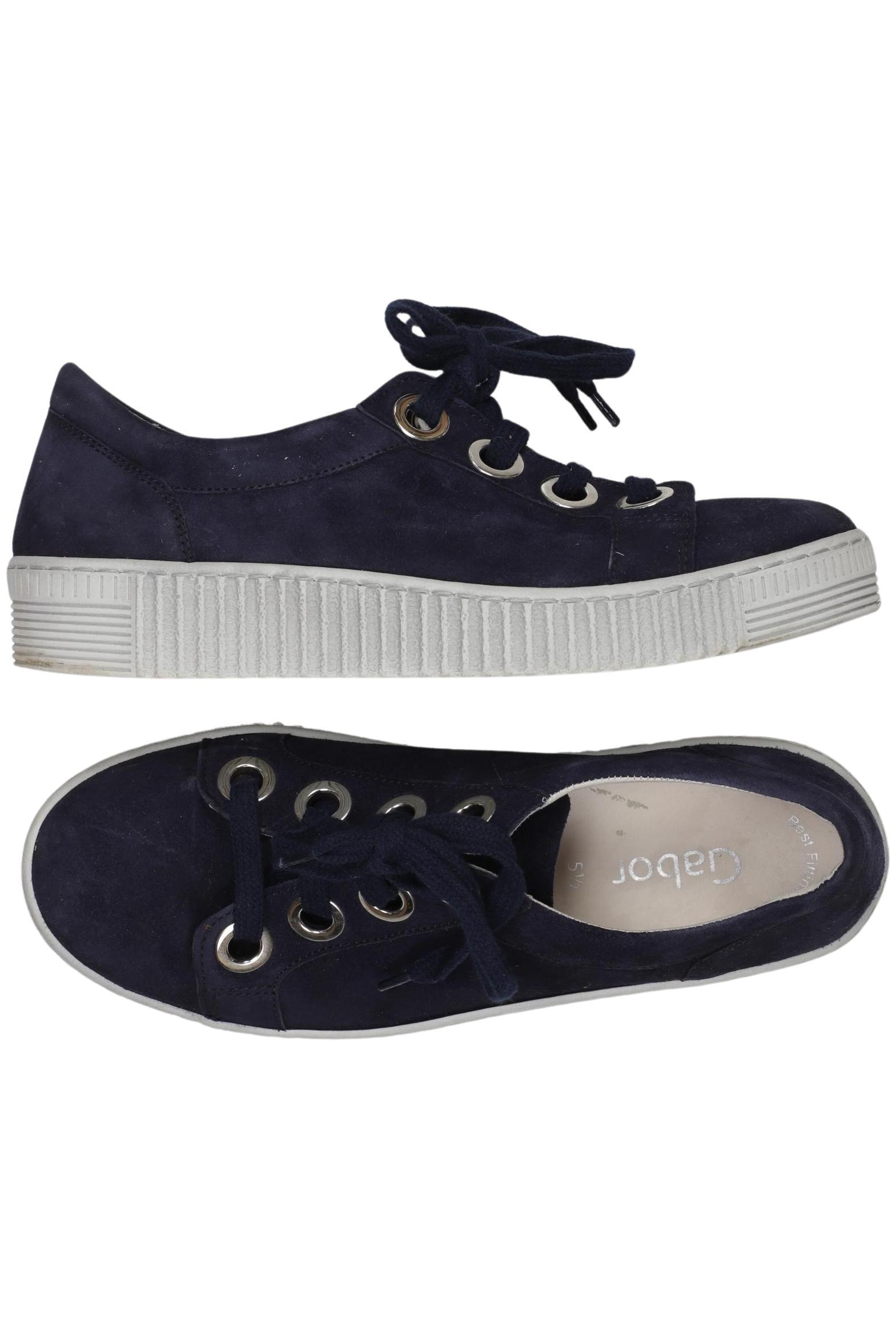 

Gabor Damen Sneakers, marineblau, Gr. 5.5