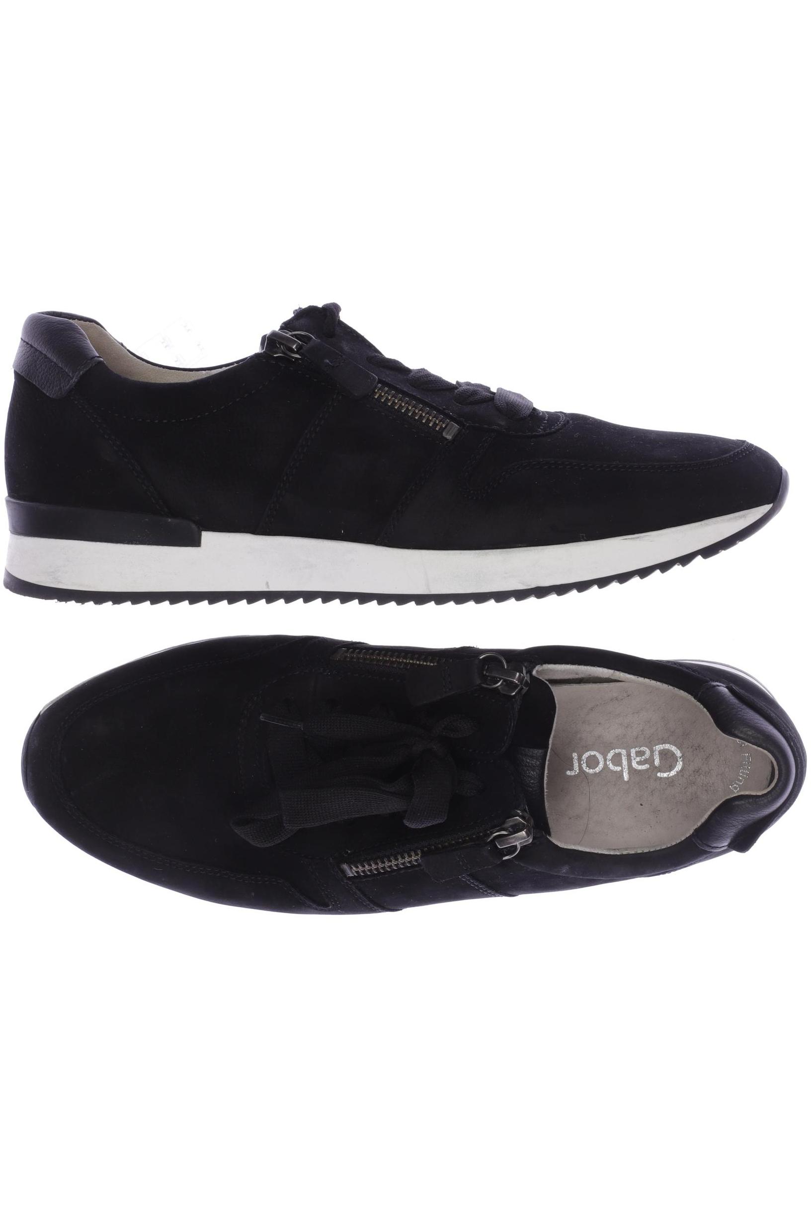 

Gabor Damen Sneakers, schwarz, Gr. 5