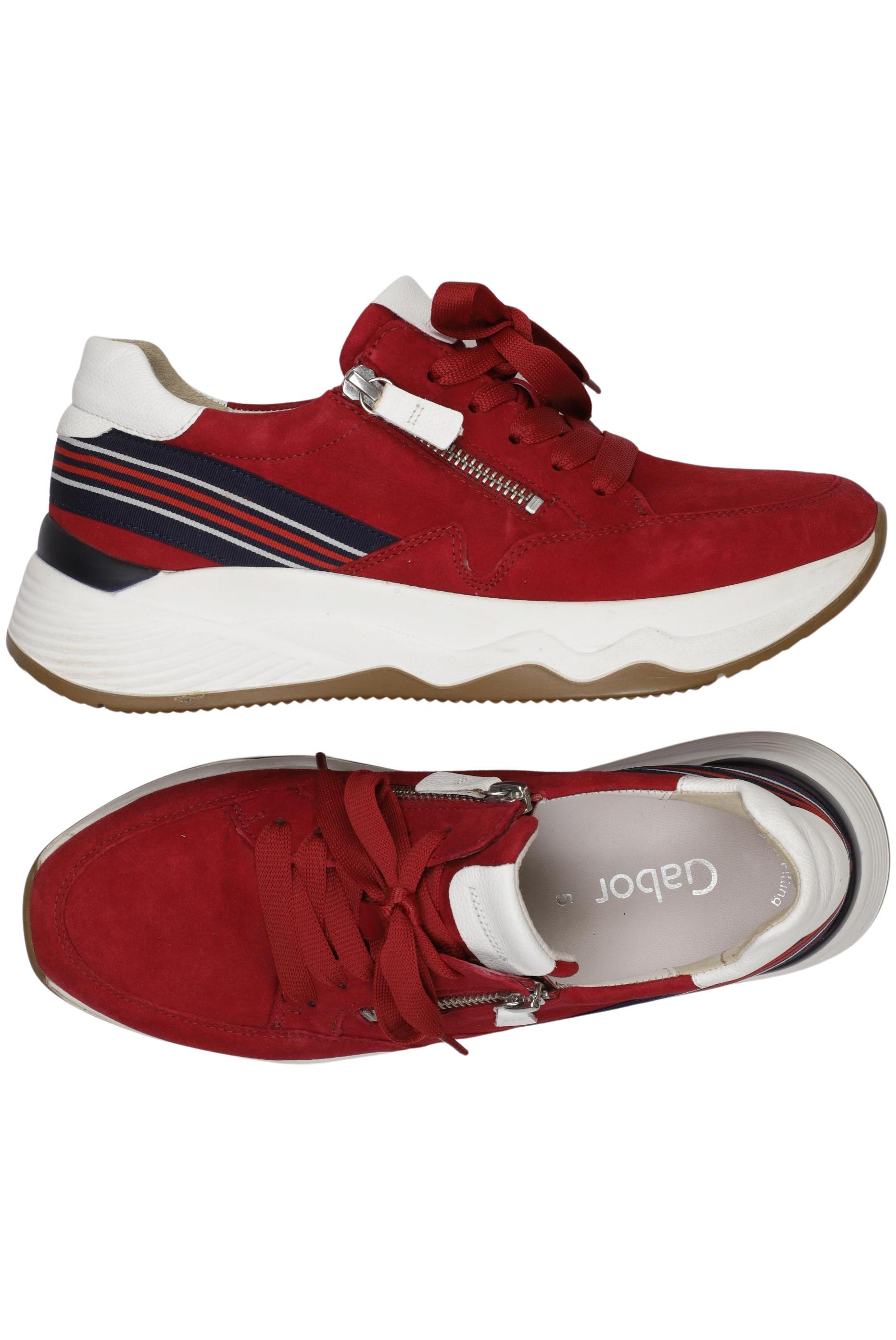

Gabor Damen Sneakers, rot, Gr. 5