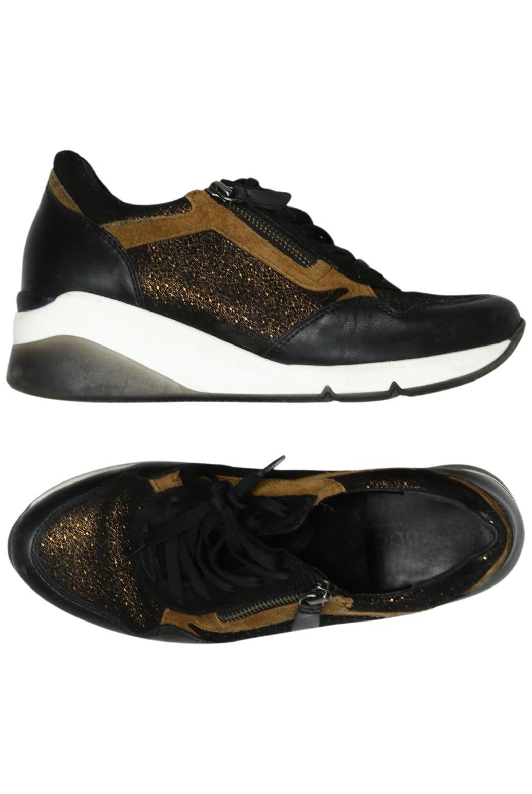 

Gabor Damen Sneakers, schwarz, Gr. 4.5