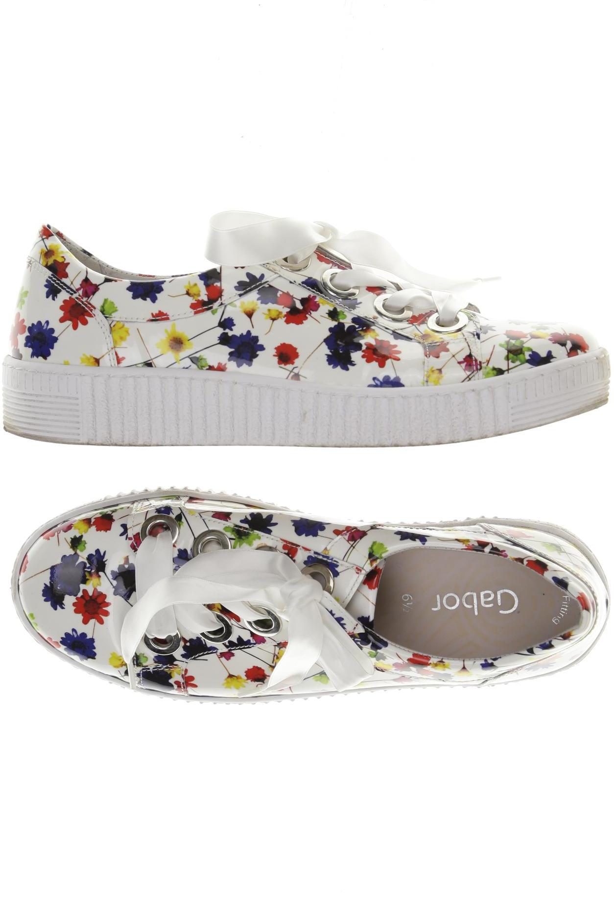 

Gabor Damen Sneakers, weiß, Gr. 6.5