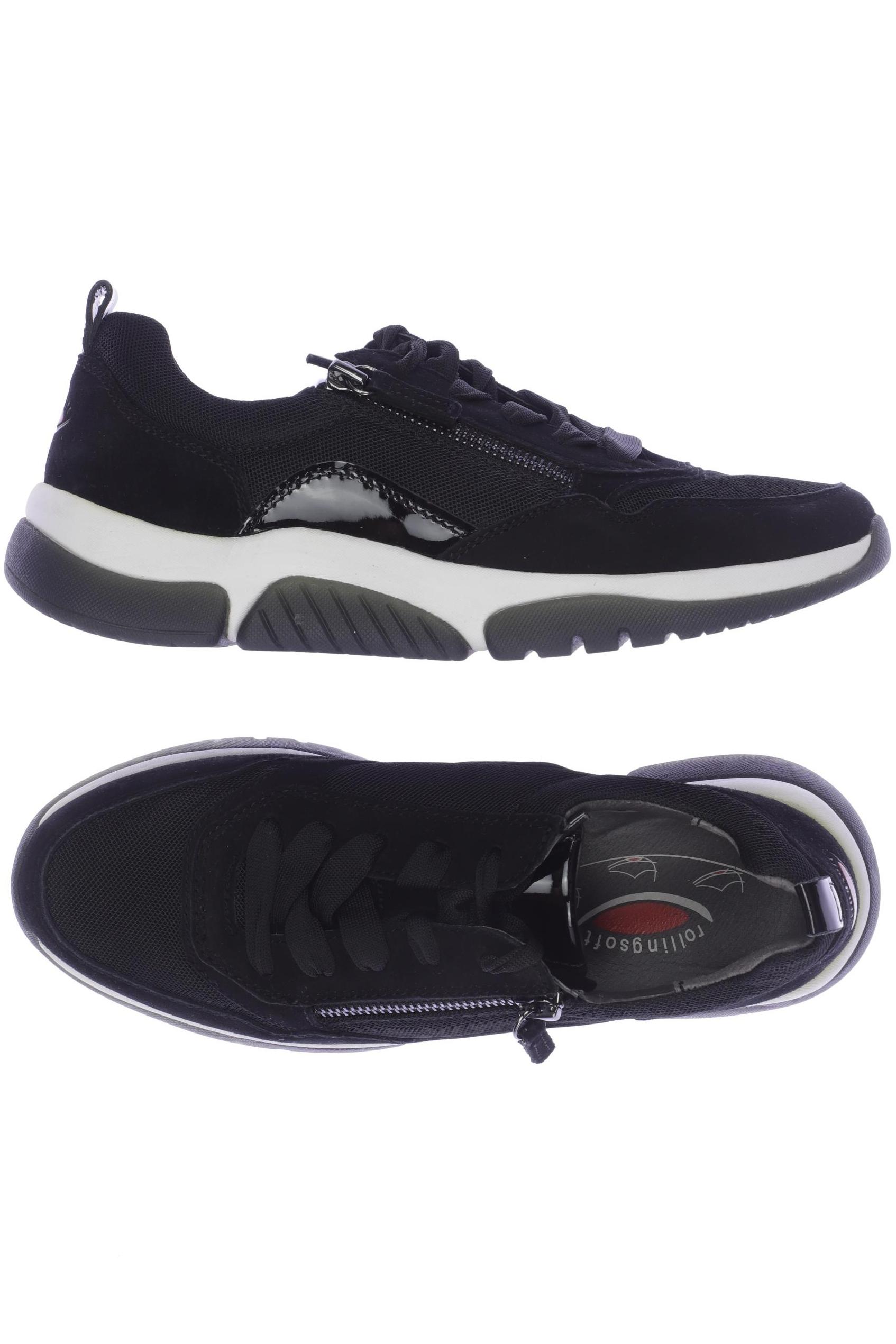 

Gabor Damen Sneakers, schwarz, Gr. 5