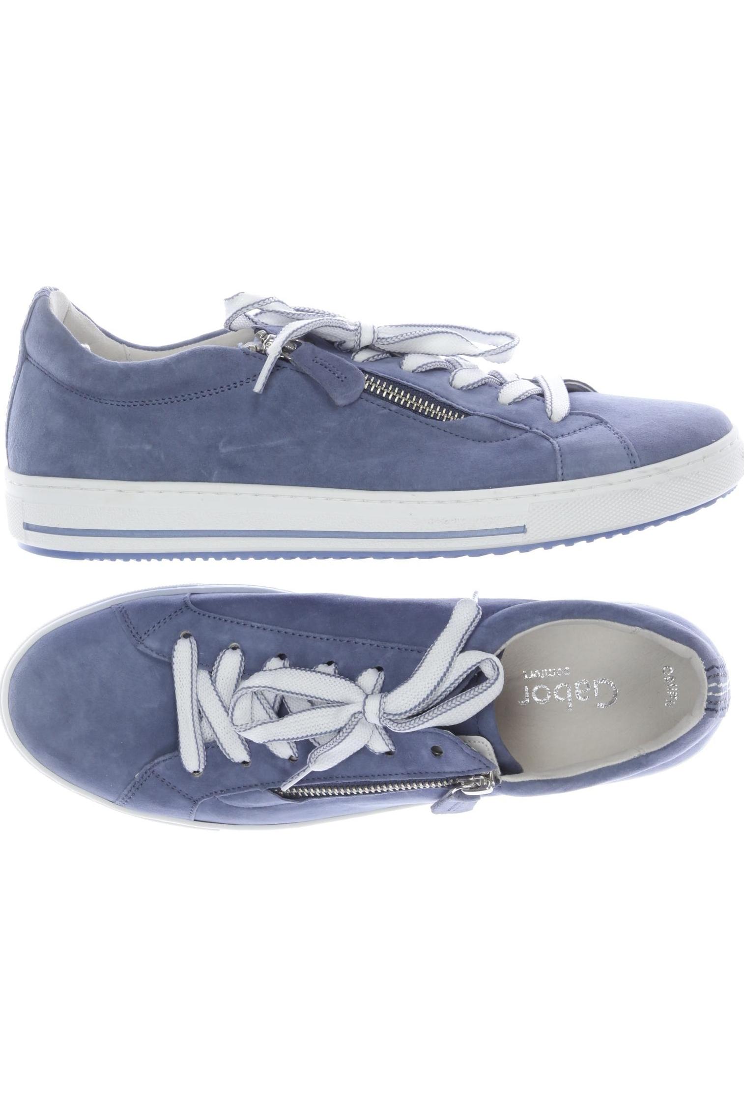 

Gabor Damen Sneakers, blau, Gr. 7.5