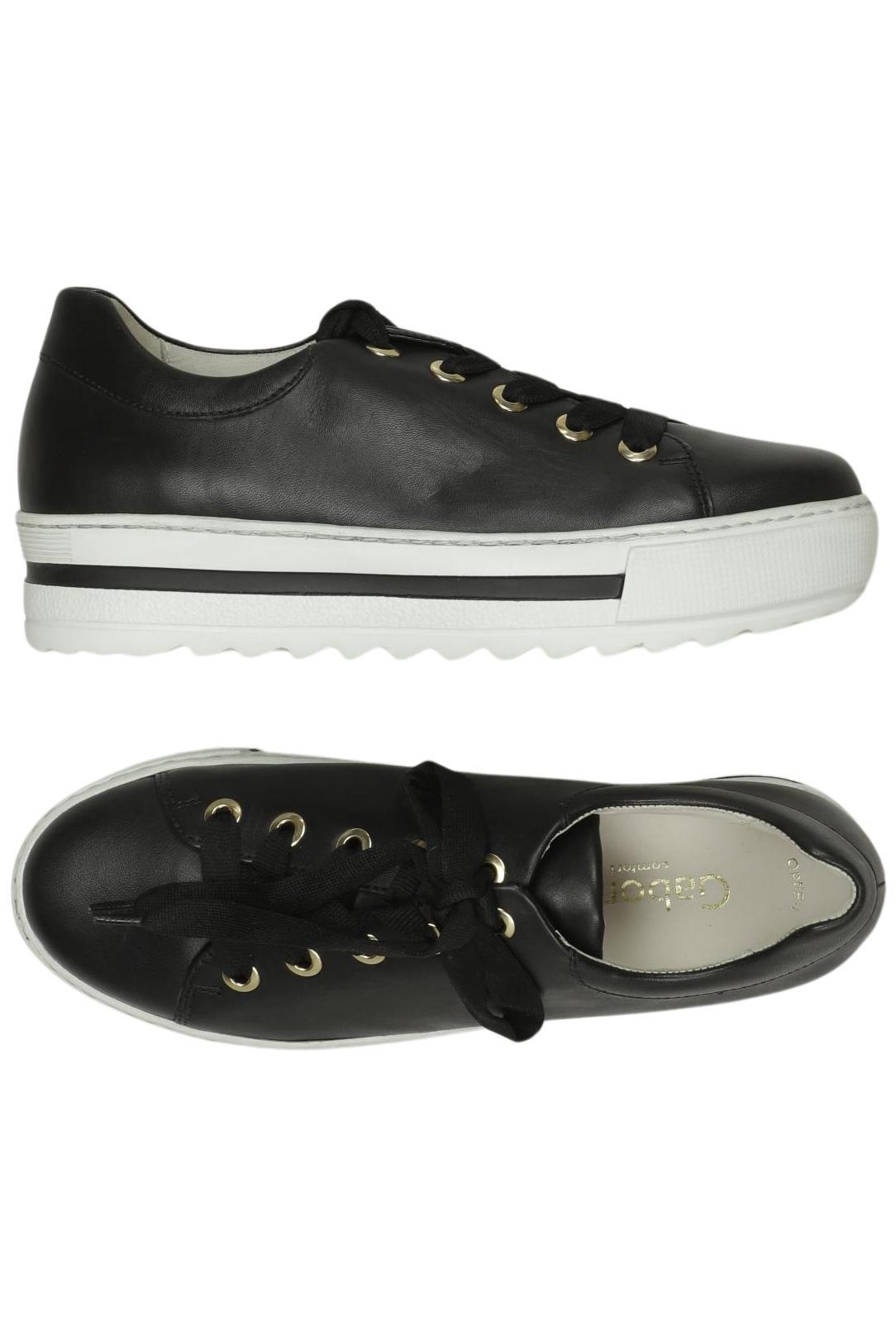 

Gabor Damen Sneakers, schwarz, Gr. 5.5