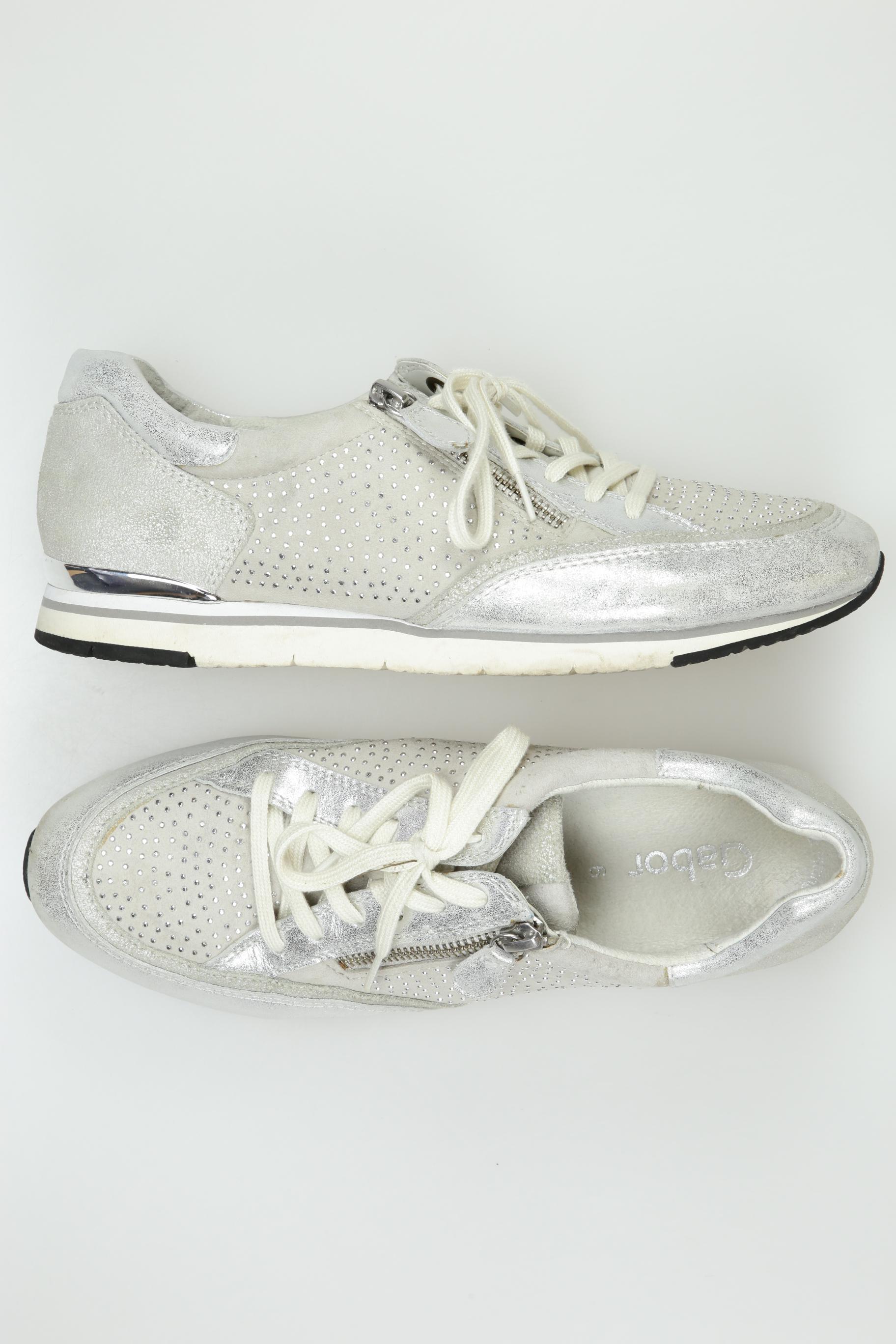 

Gabor Damen Sneakers, silber, Gr. 6