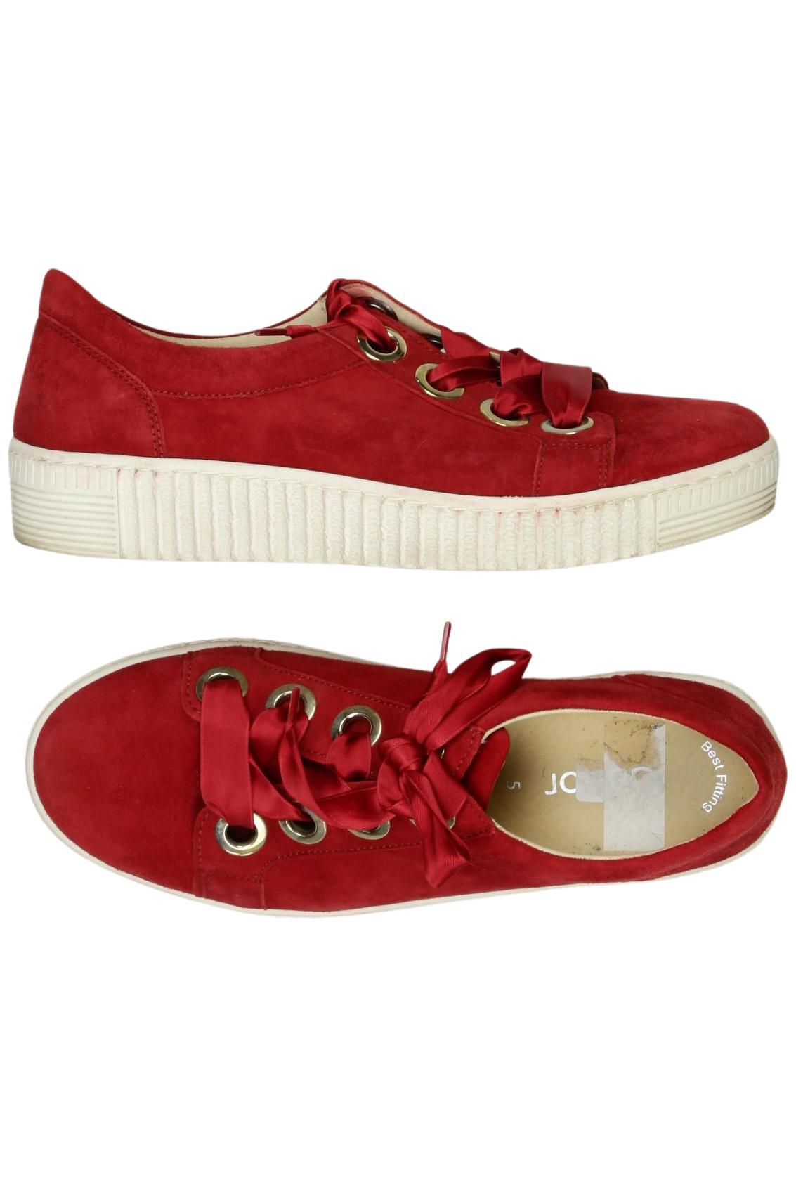 

Gabor Damen Sneakers, rot, Gr. 5