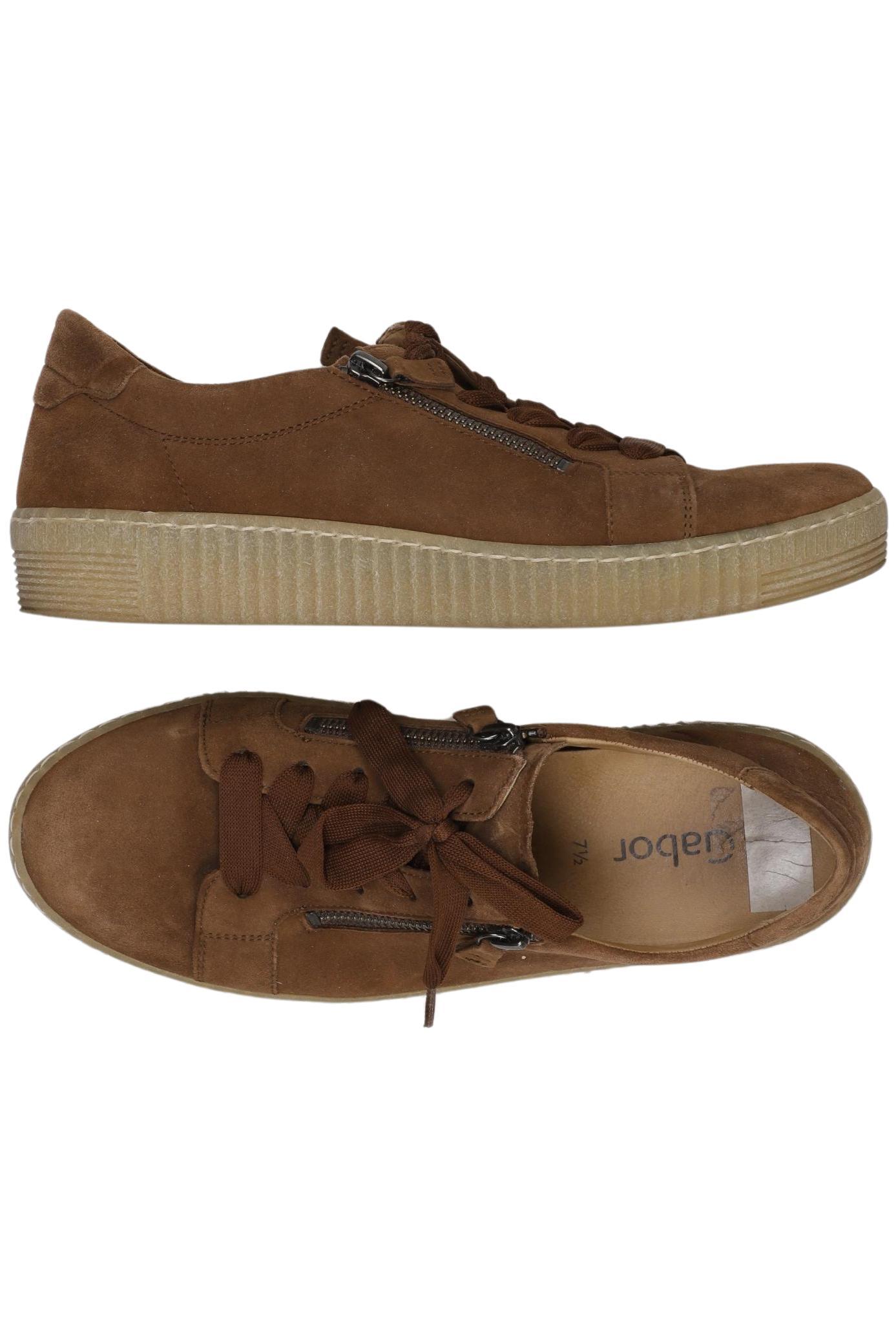 

Gabor Damen Sneakers, braun, Gr. 7.5